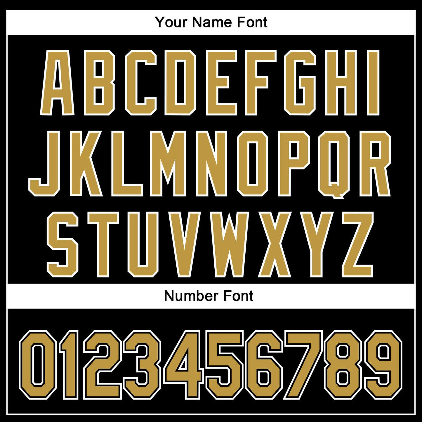 Custom Black Old Gold-White 3D Pattern Design Curve Solid Authentic Baseball Jersey view 5