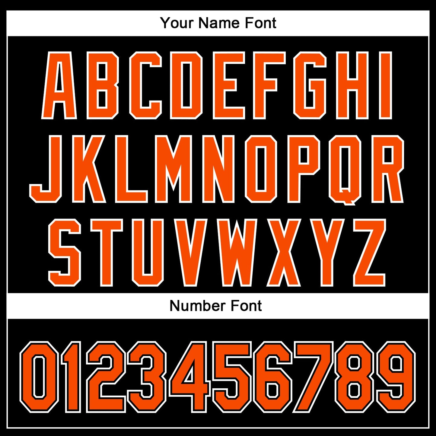 Custom Black Orange-White 3D Pattern Design Curve Solid Authentic Baseball Jersey view 5