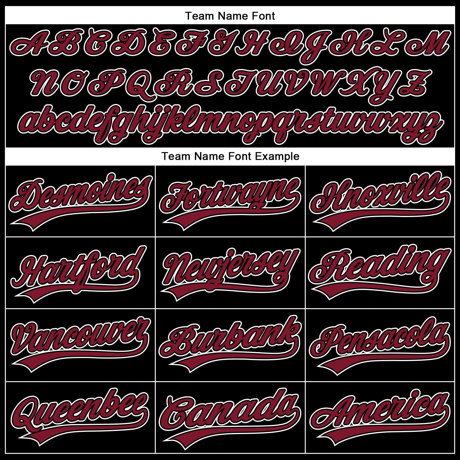Custom Black Crimson-White 3D Pattern Design Curve Solid Authentic Baseball Jersey view 4