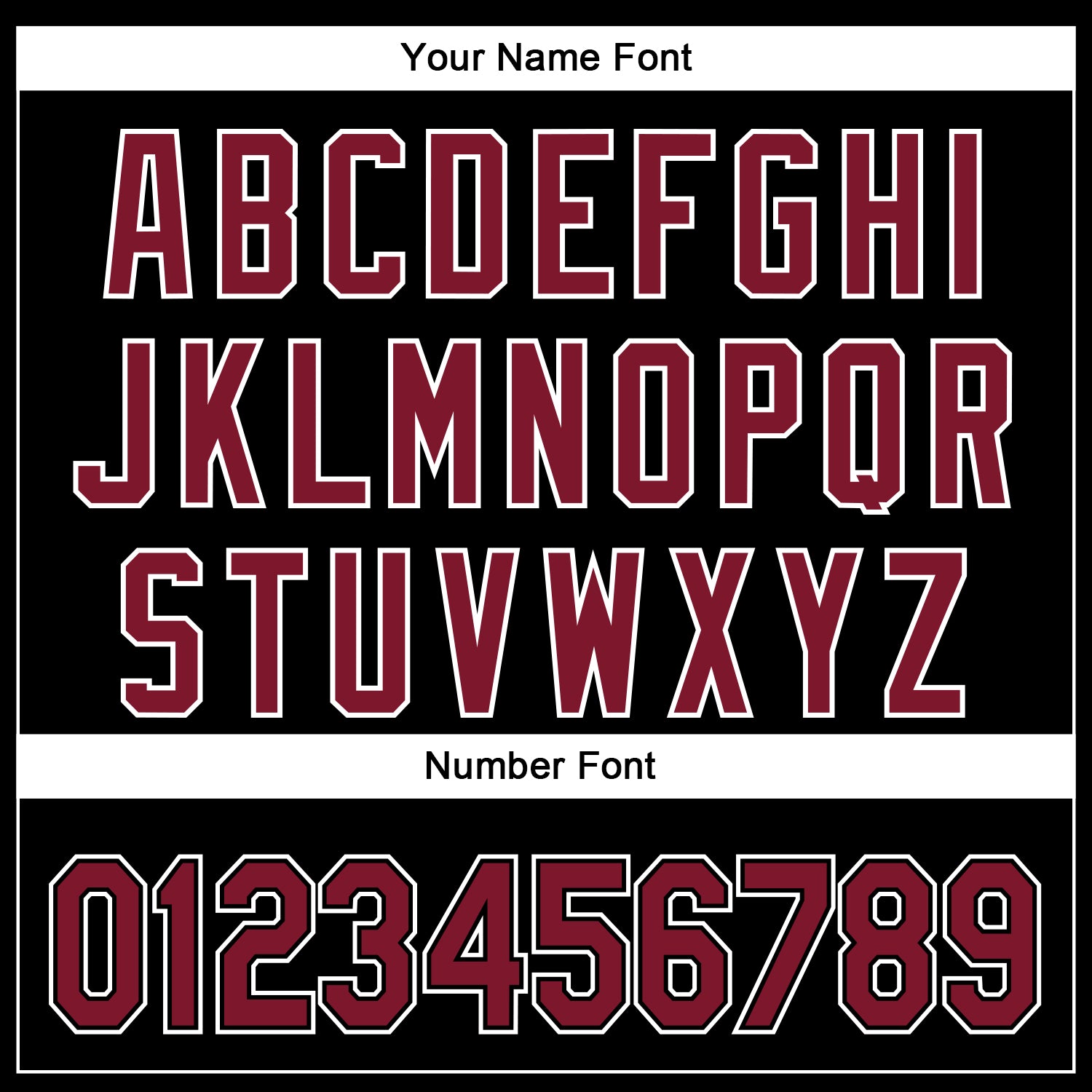 Custom Black Crimson-White 3D Pattern Design Curve Solid Authentic Baseball Jersey view 5