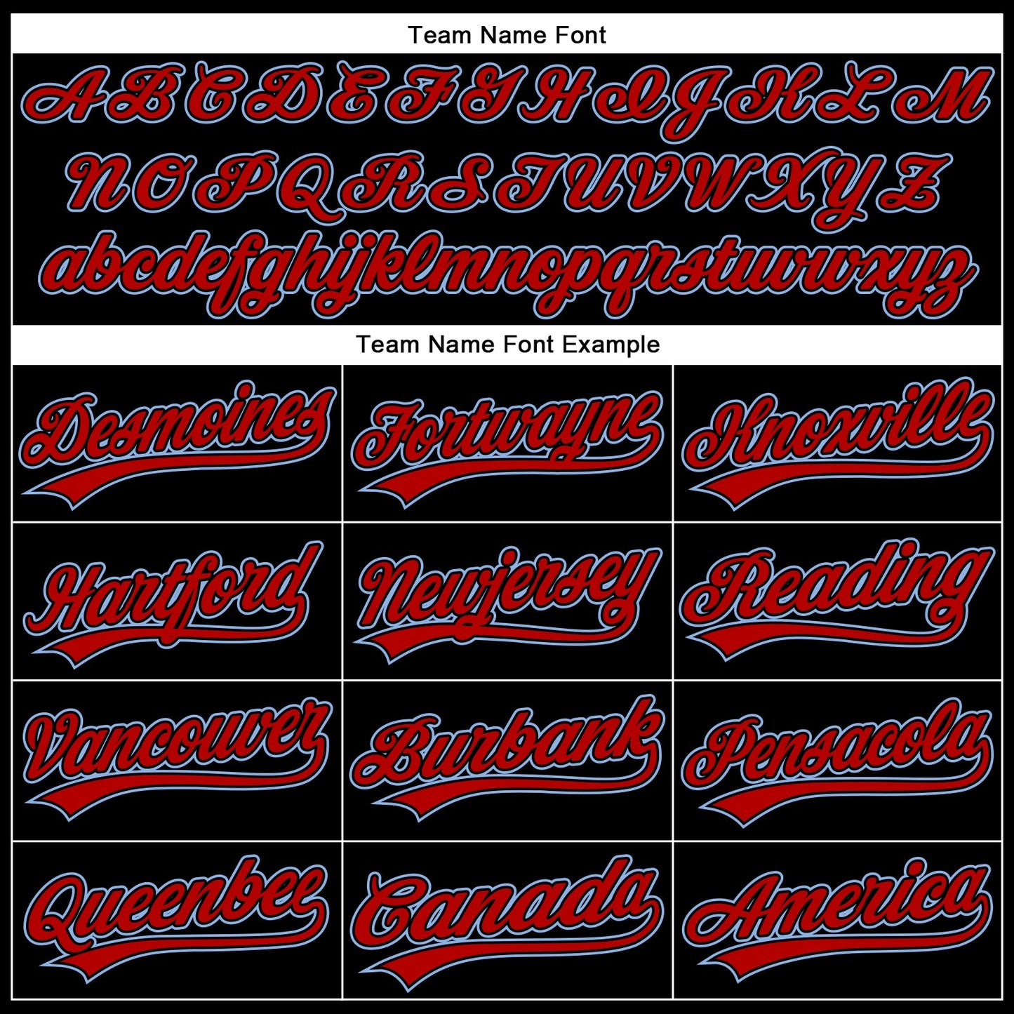Custom Black Red-Light Blue 3D Pattern Design Curve Solid Authentic Baseball Jersey view 4