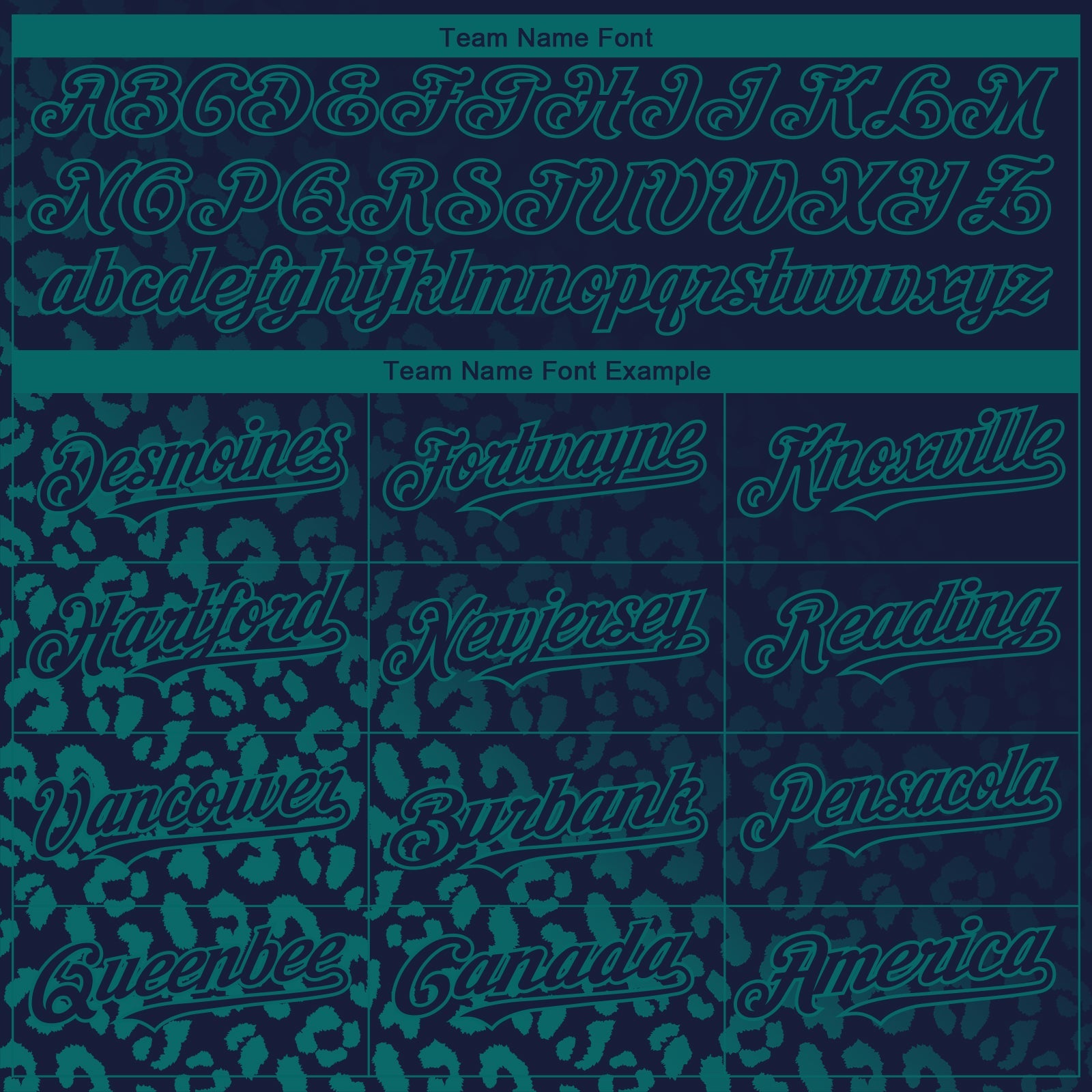 Custom Navy Vintage USA Flag-Teal 3D Pattern Design Leopard Print Fade Fashion Authentic Baseball Jersey view 4