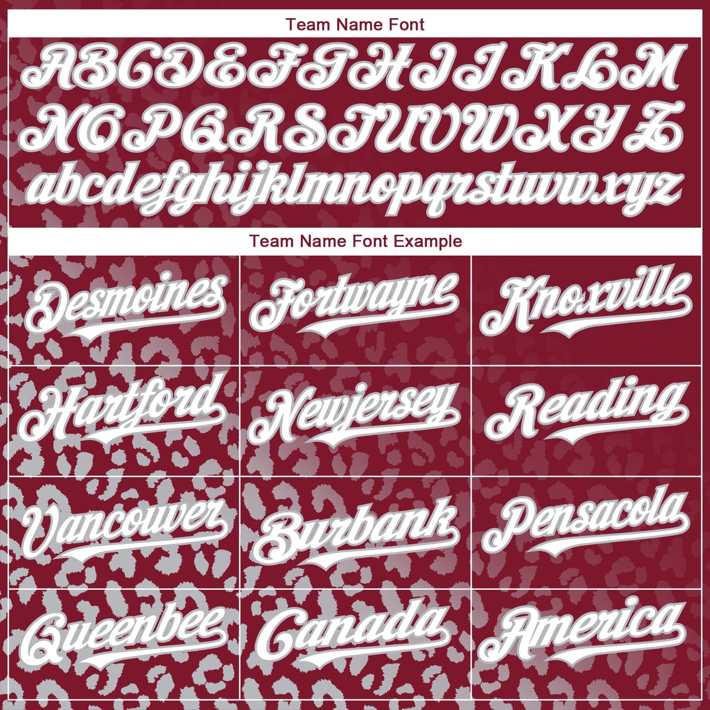 Custom Crimson White-Gray 3D Pattern Design Leopard Print Fade Fashion Authentic Baseball Jersey view 4