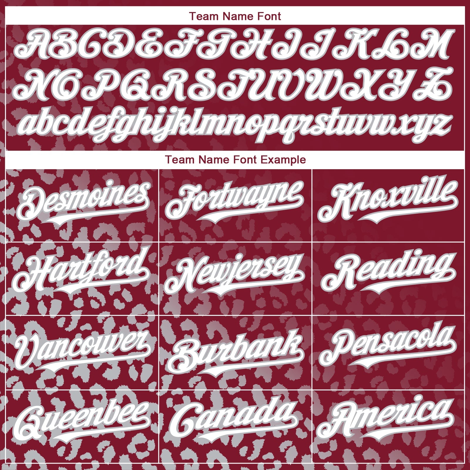 Custom Crimson White-Gray 3D Pattern Design Leopard Print Fade Fashion Authentic Baseball Jersey view 4