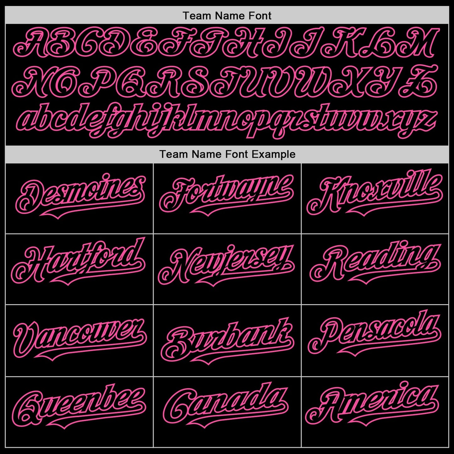 Custom Black Pink Line Authentic Baseball Jersey view 4