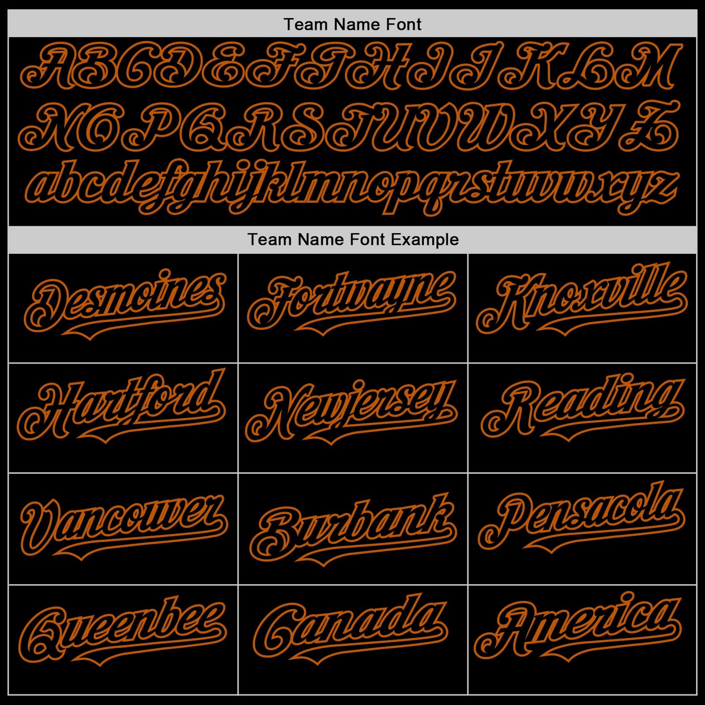 Custom Black Texas Orange Line Authentic Baseball Jersey view 4