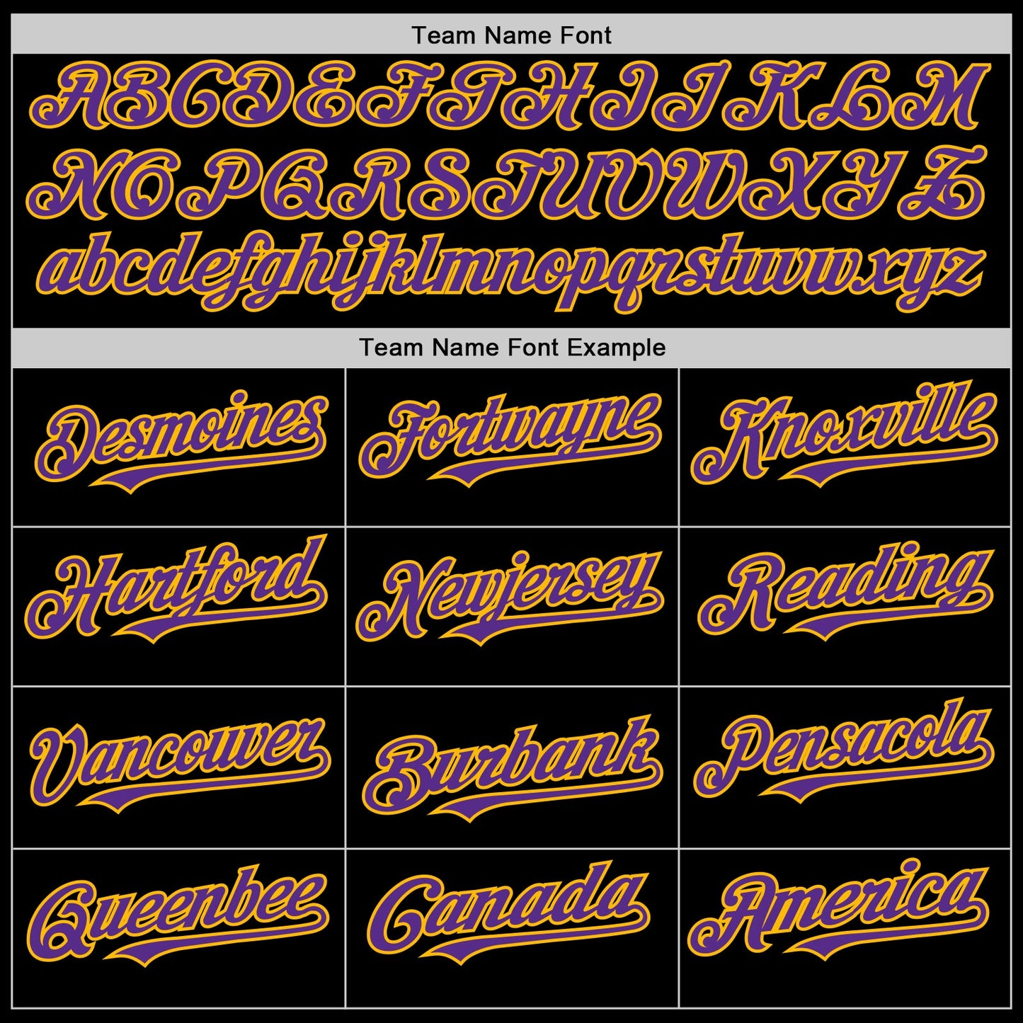 Custom Black Purple-Gold Line Authentic Baseball Jersey view 4