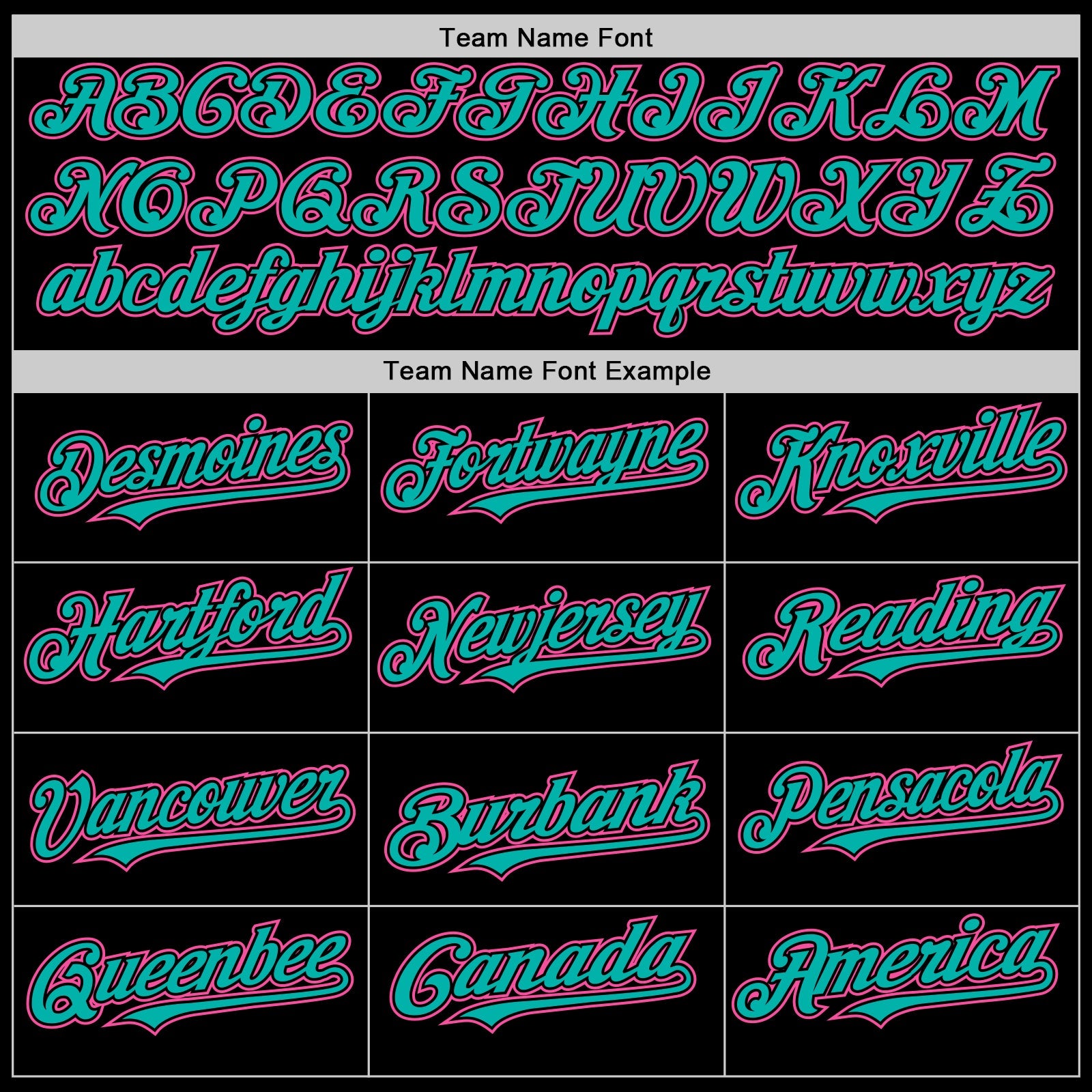 Custom Black Pink-Aqua Line Authentic Baseball Jersey view 4