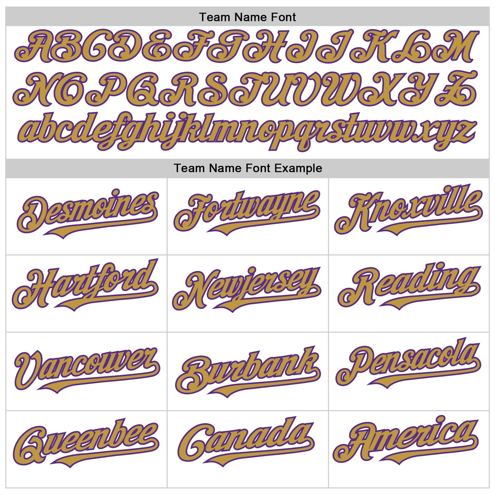 Custom White Purple-Old Gold Line Authentic Baseball Jersey view 4