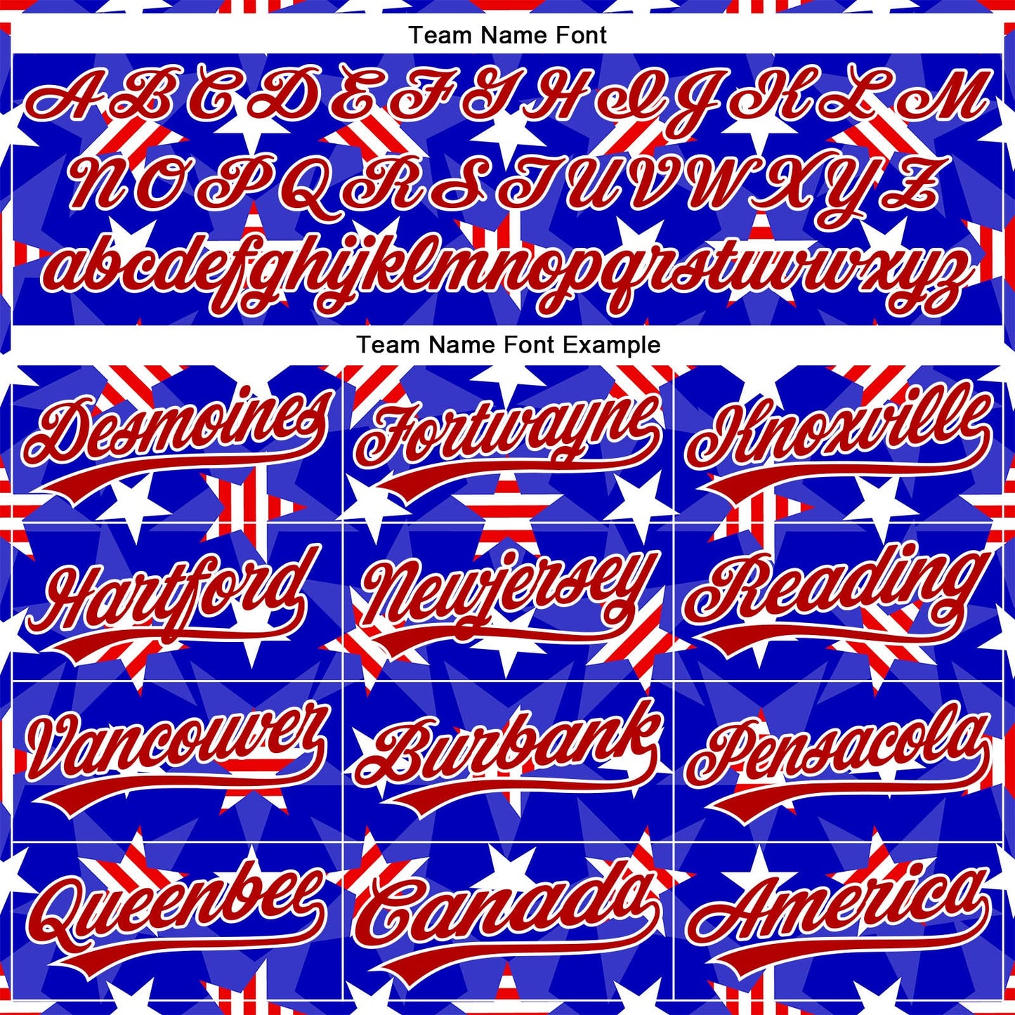 Custom Royal Red-White 3D American Flag Patriotic Authentic Baseball Jersey view 4