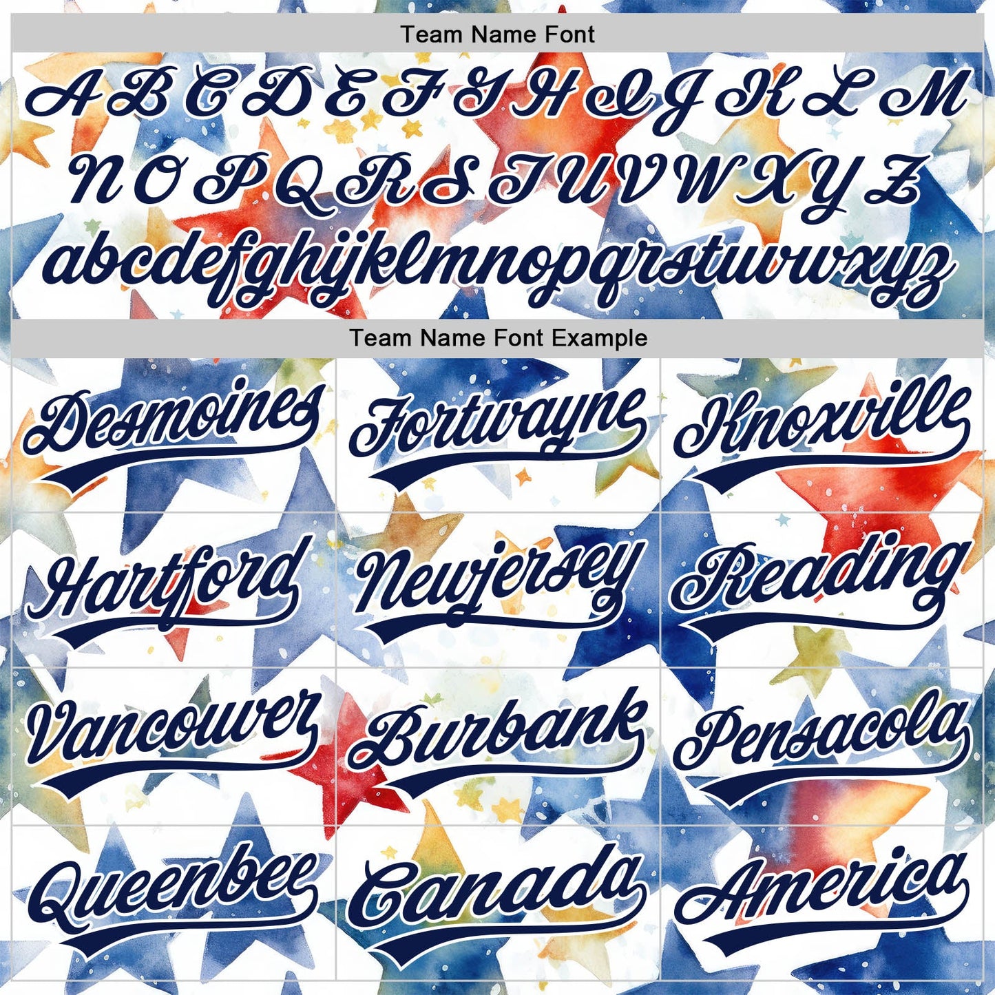 Custom White Navy-Red 3D Pattern Design Stars Authentic Baseball Jersey view 4