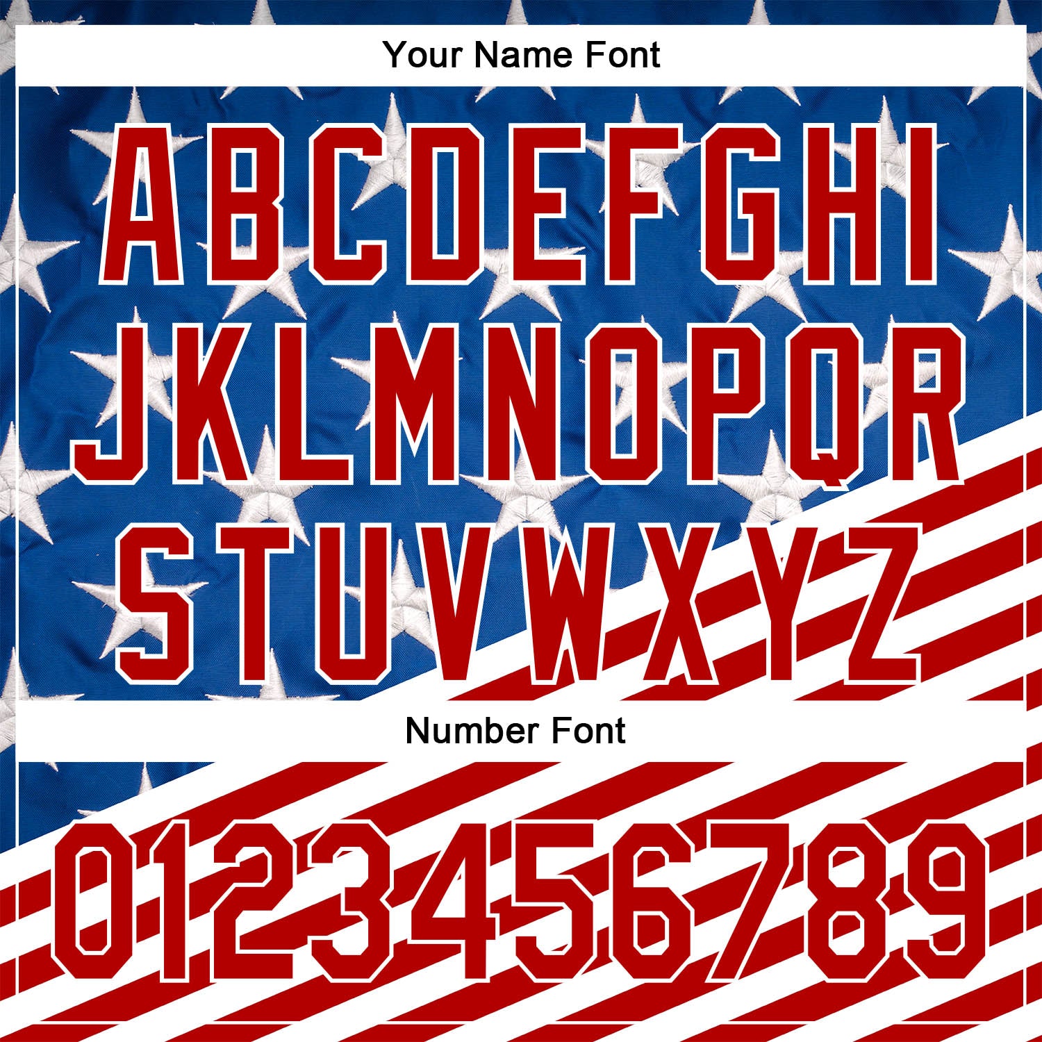 Custom Royal Red-White 3D American Flag Patriotic Authentic Baseball Jersey view 5