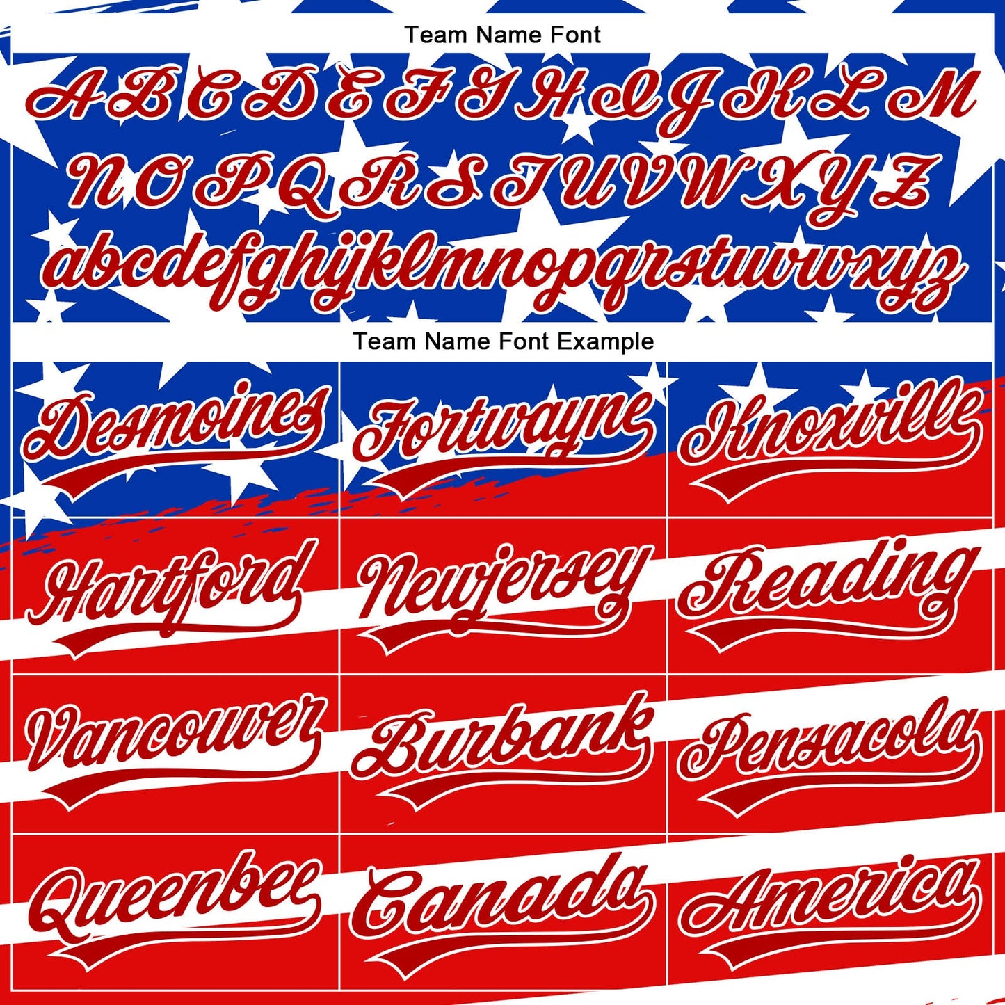 Custom Royal Red-White 3D American Flag Patriotic Authentic Baseball Jersey view 4