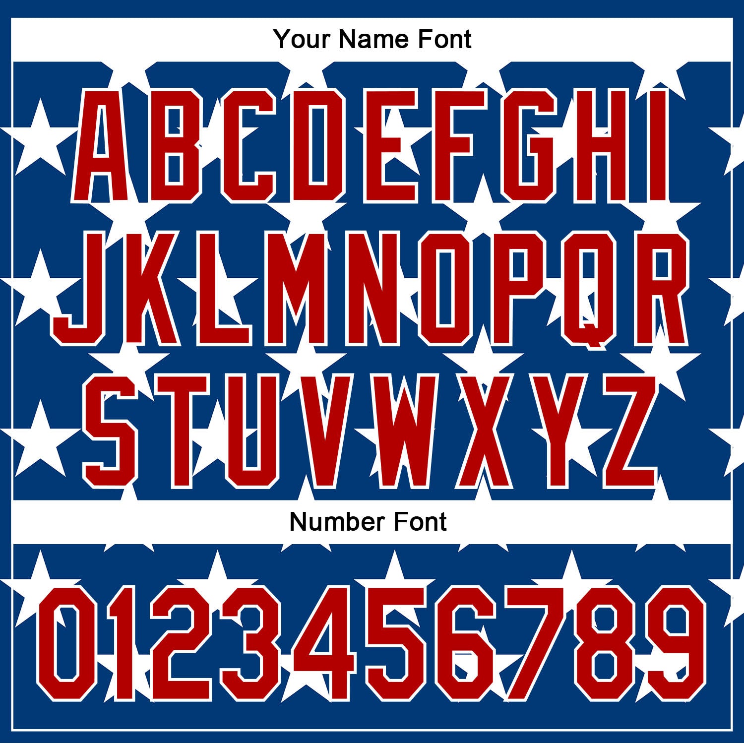 Custom Royal Red-White 3D American Flag Patriotic Authentic Baseball Jersey view 5