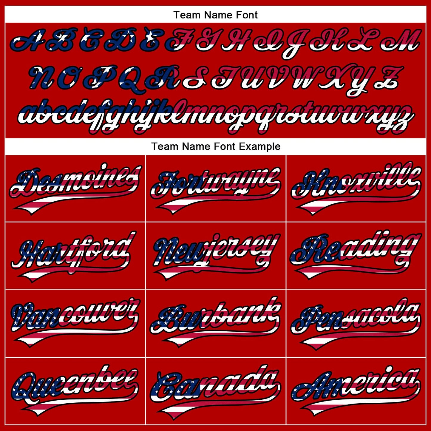 Custom Red USA Flag-Black 3D American Flag Patriotic Authentic Baseball Jersey view 4