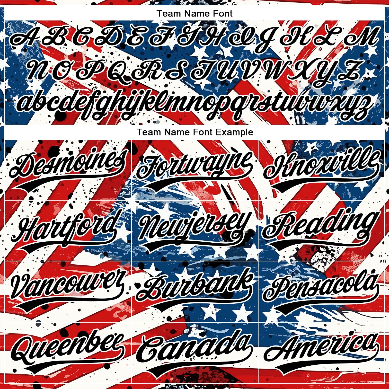 Custom White Black Royal-Red 3D American Flag Patriotic Authentic Baseball Jersey view 4