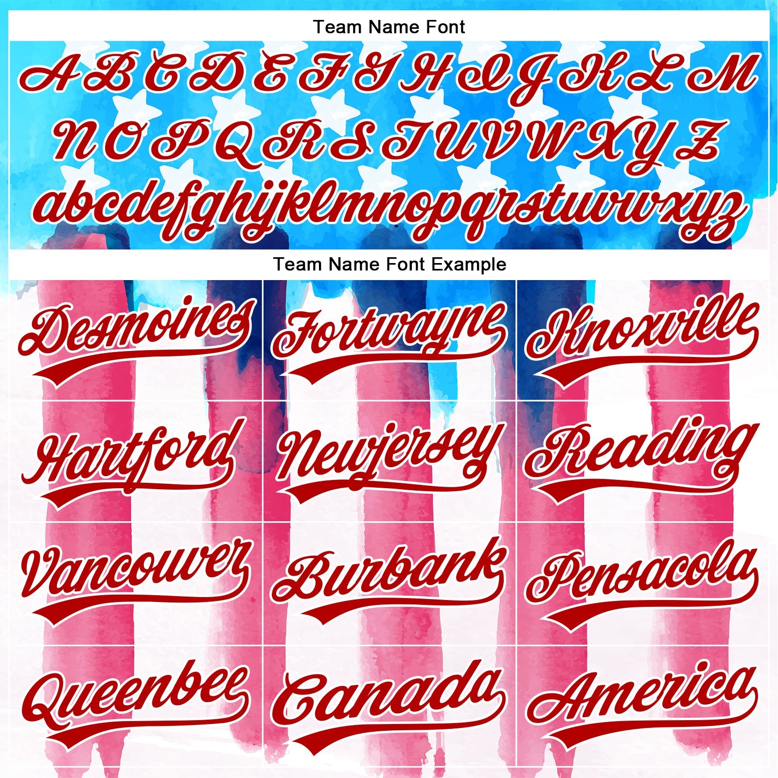 Custom Electric Blue Red-White 3D American Flag Patriotic Authentic Baseball Jersey view 4