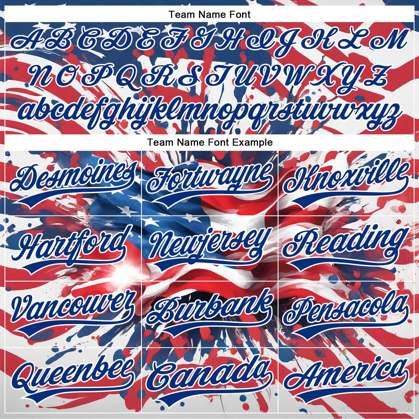 Custom Red Royal-White 3D American Flag Patriotic Authentic Baseball Jersey view 4