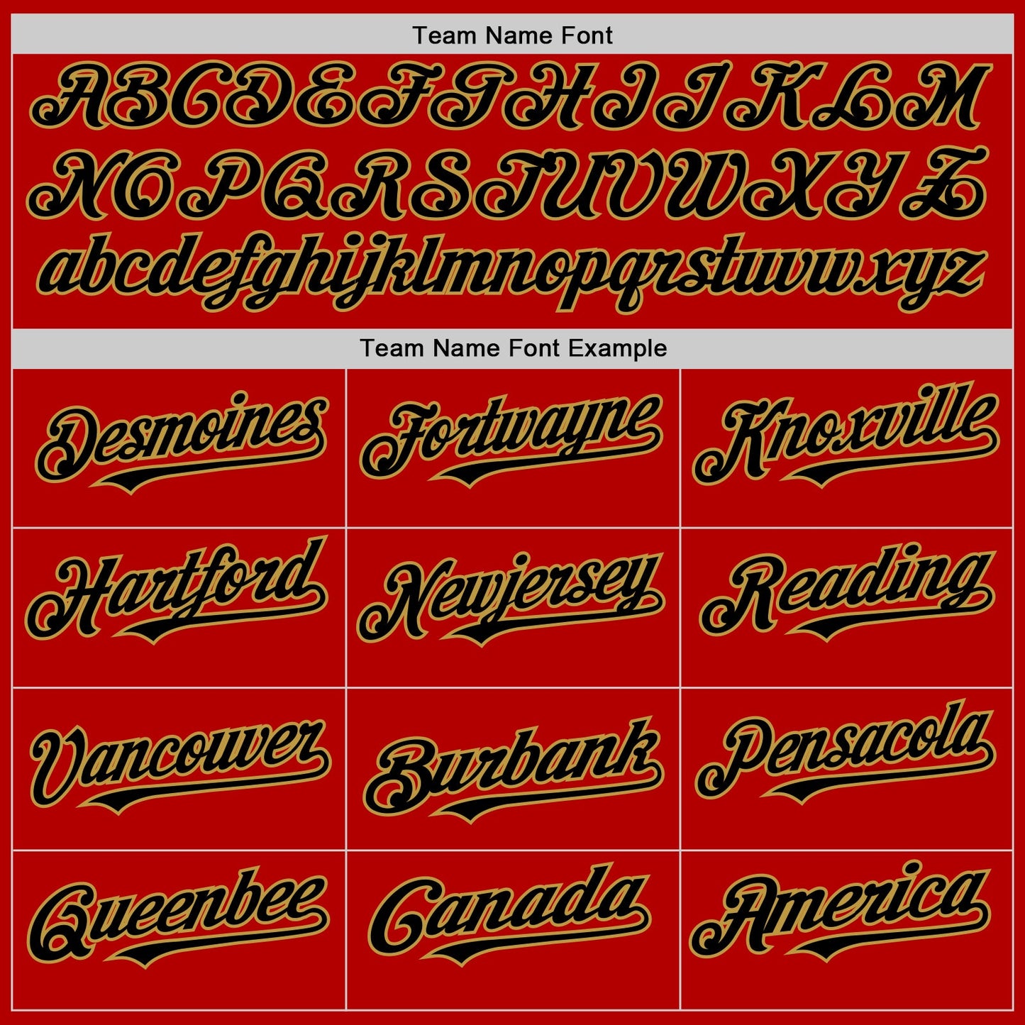 Custom Red Black-Old Gold Line Authentic Baseball Jersey view 4