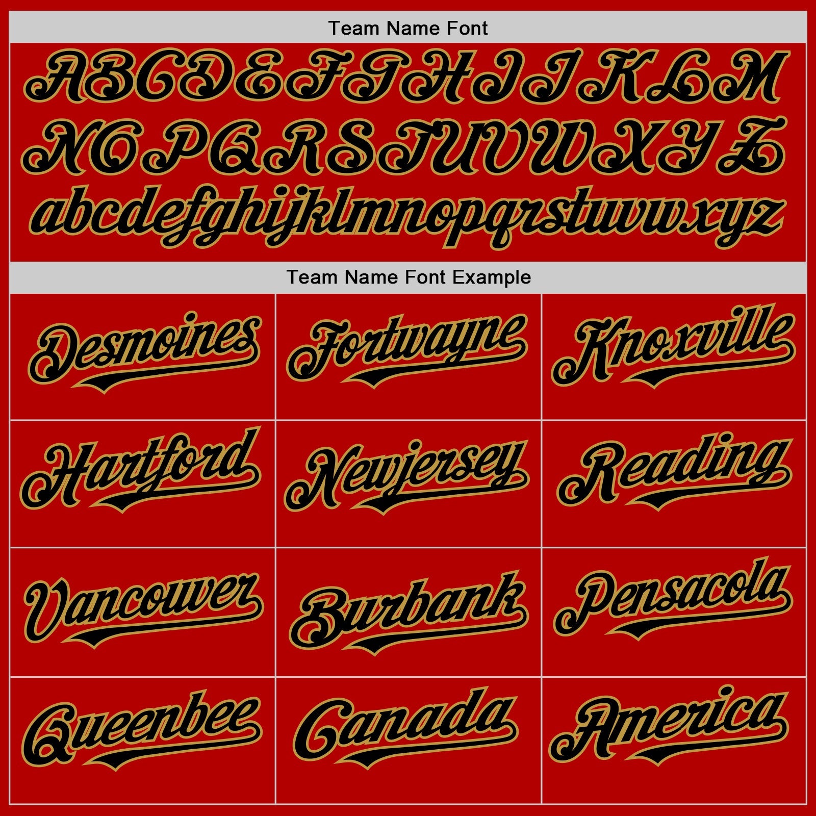 Custom Red Black-Old Gold Line Authentic Baseball Jersey view 4