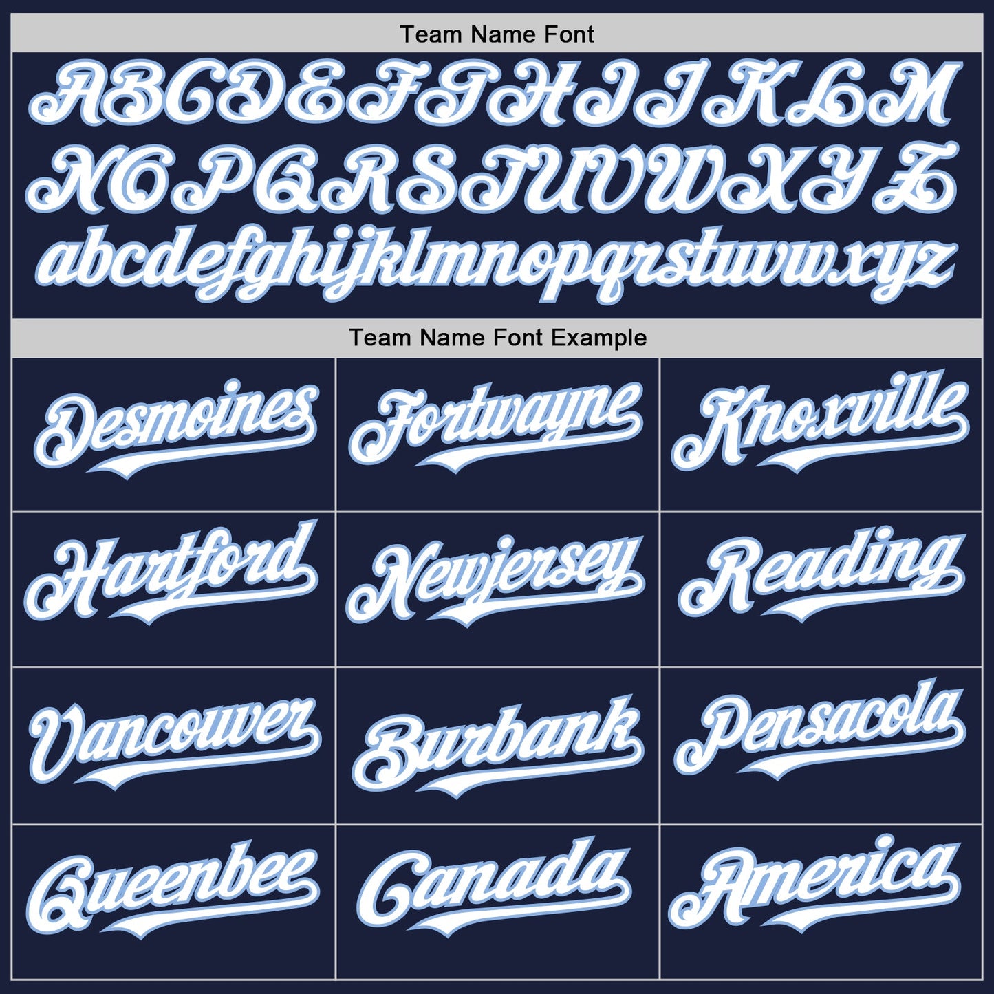 Custom Navy White-Light Blue Line Authentic Baseball Jersey view 4