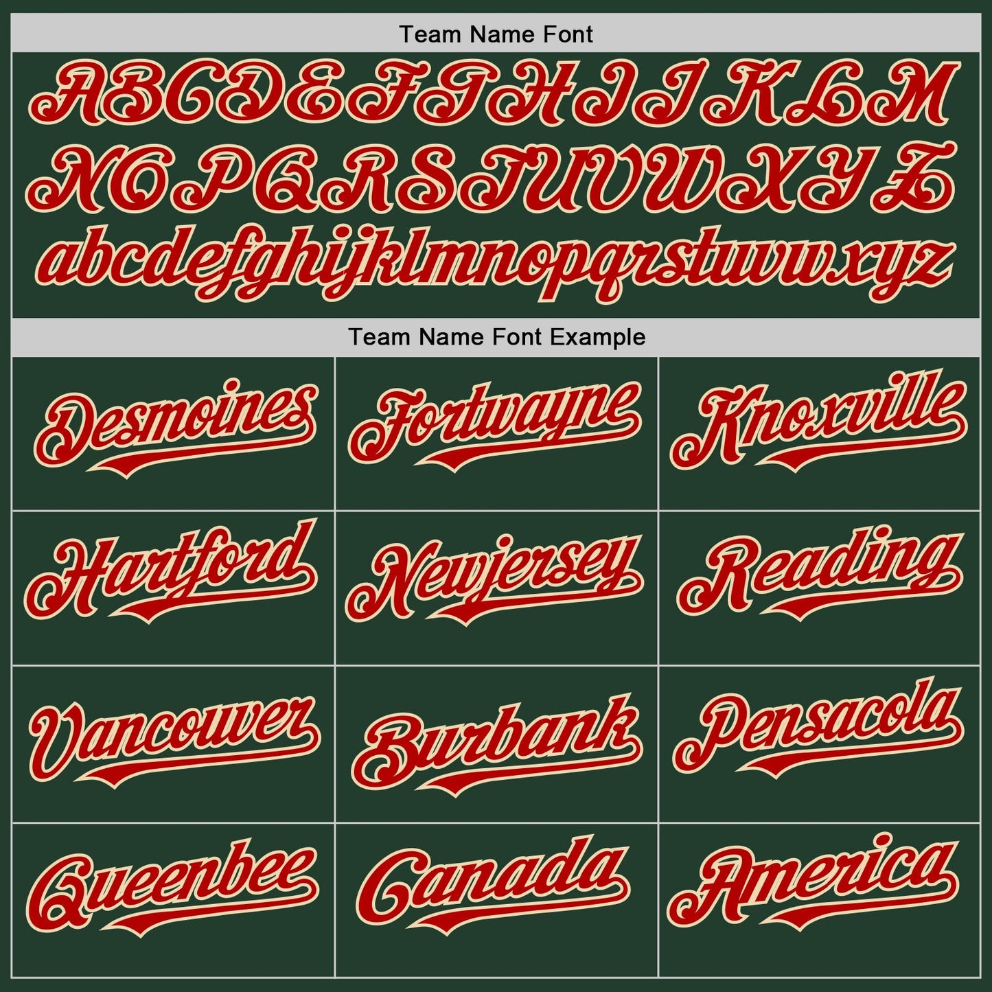 Custom Green Red-Cream Line Authentic Baseball Jersey view 4