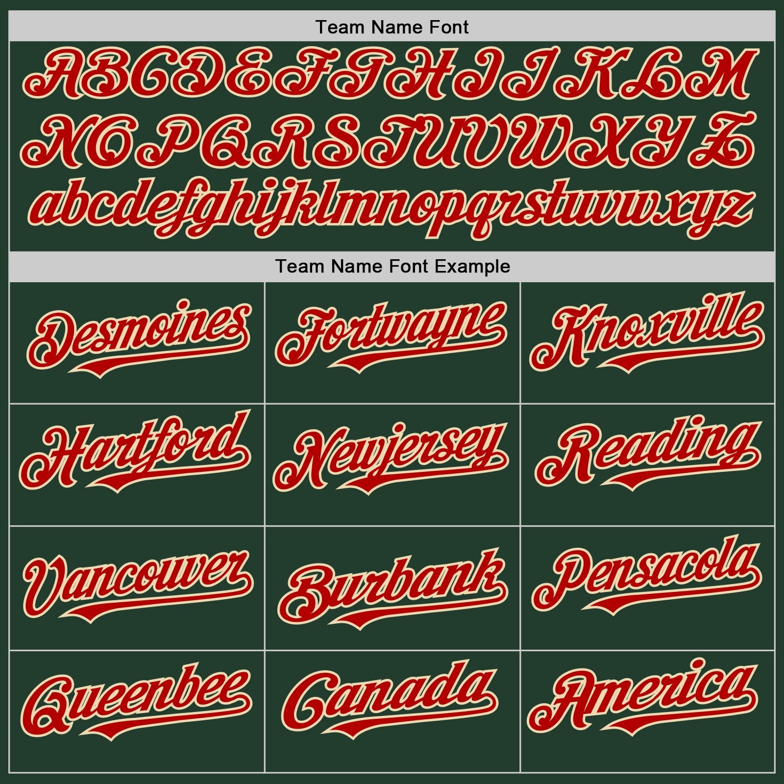 Custom Green Red-Cream Line Authentic Baseball Jersey view 4