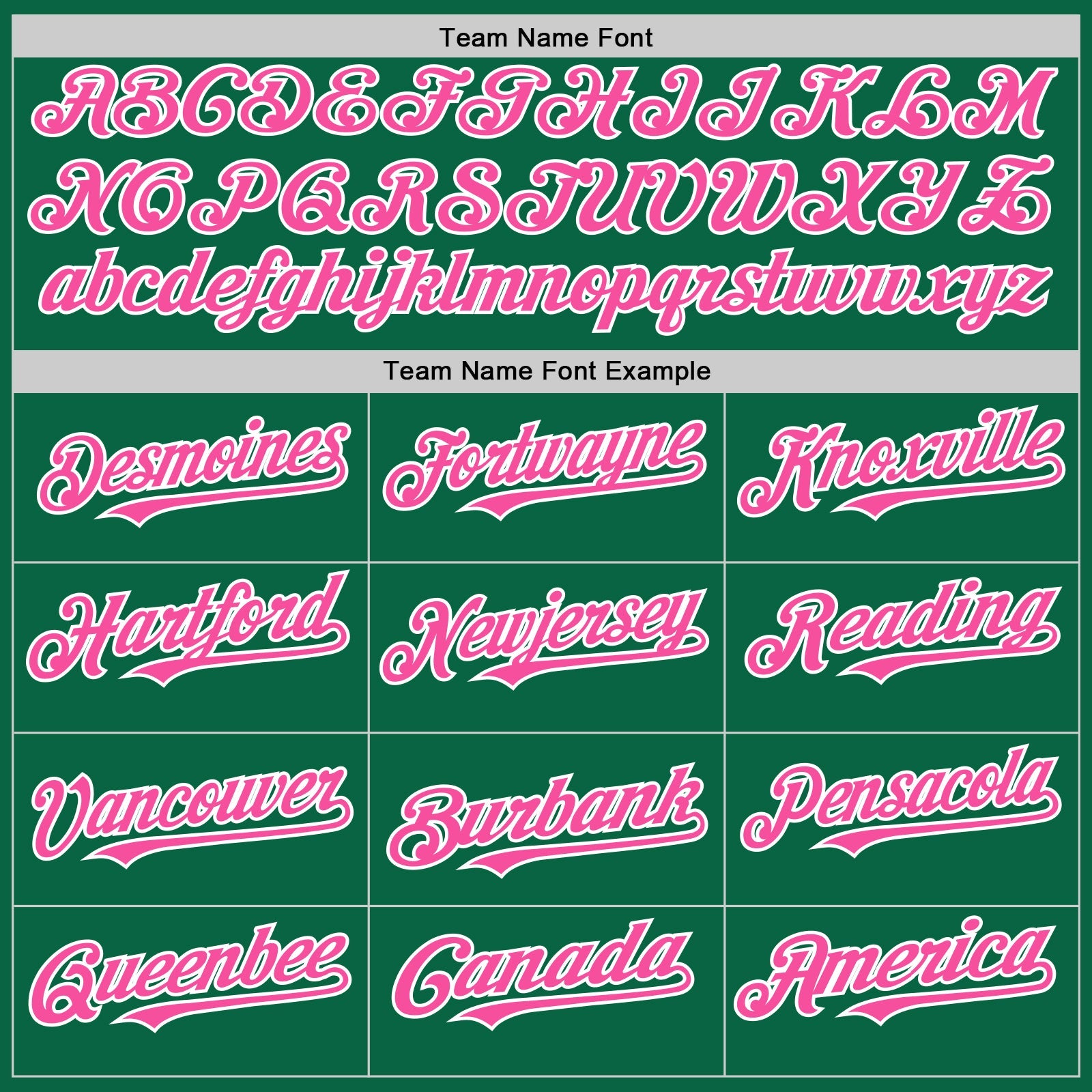 Custom Kelly Green Pink-White Line Authentic Baseball Jersey view 4