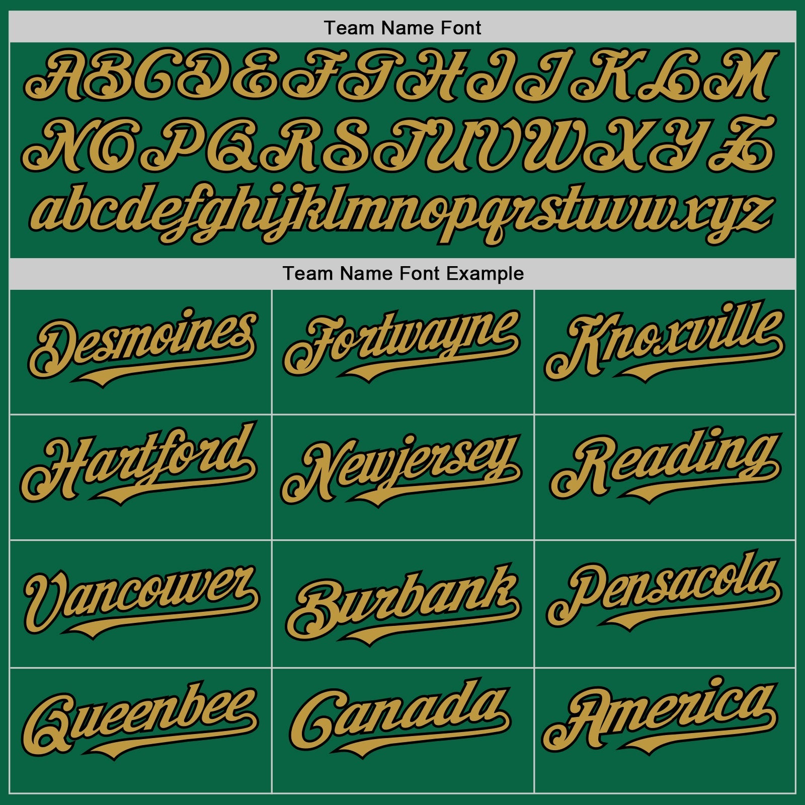 Custom Kelly Green Old Gold-Black Line Authentic Baseball Jersey view 4