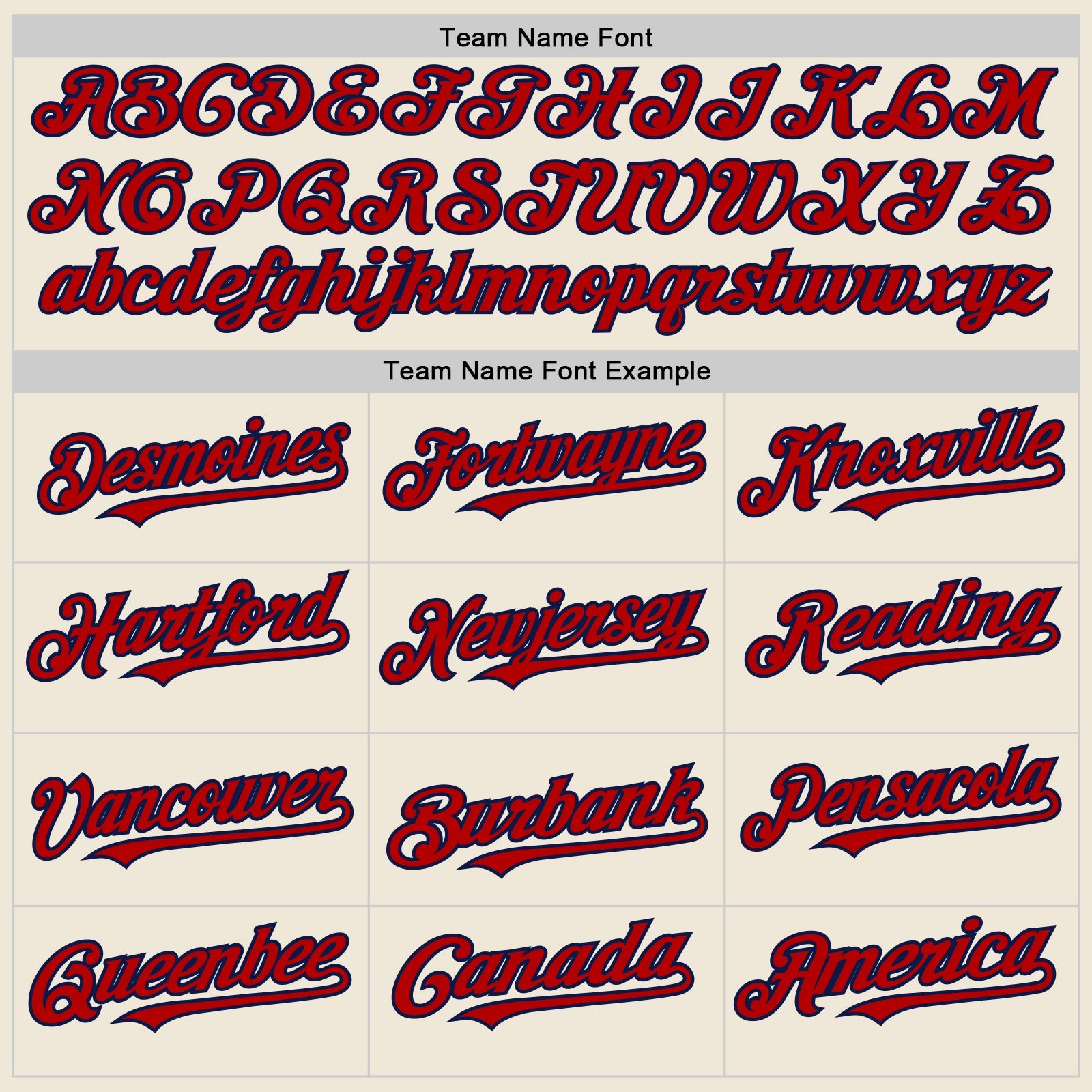 Custom Cream Red-Navy Line Authentic Baseball Jersey view 4