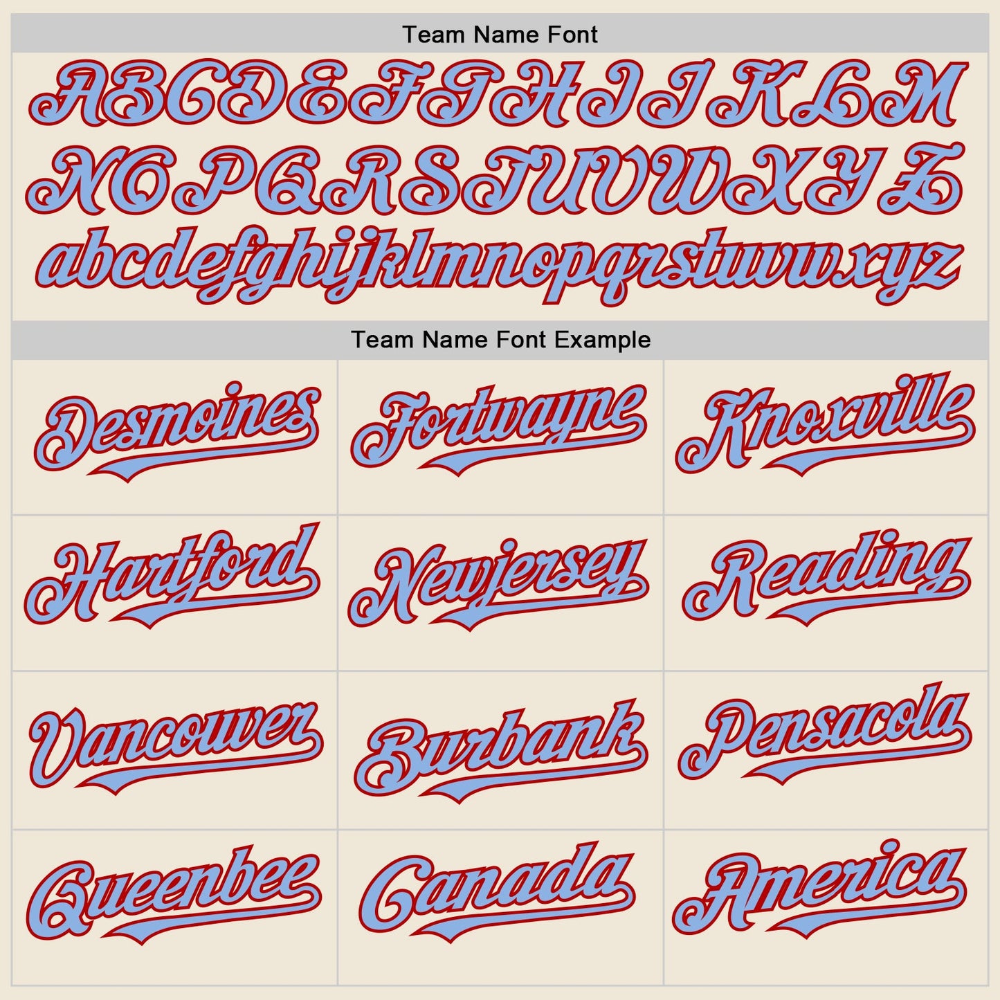 Custom Cream Light Blue-Red Line Authentic Baseball Jersey view 4