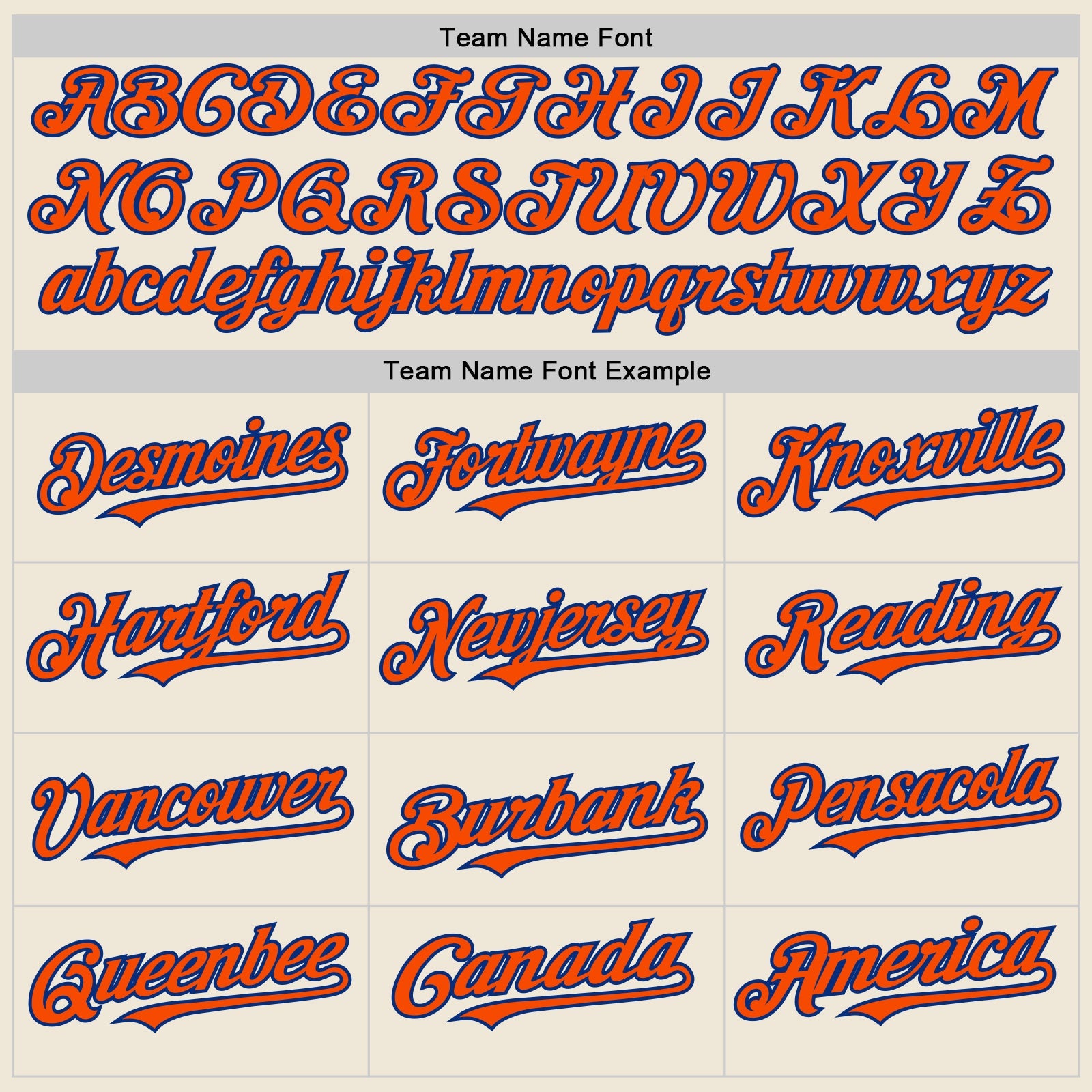 Custom Cream Orange-Royal Line Authentic Baseball Jersey view 4