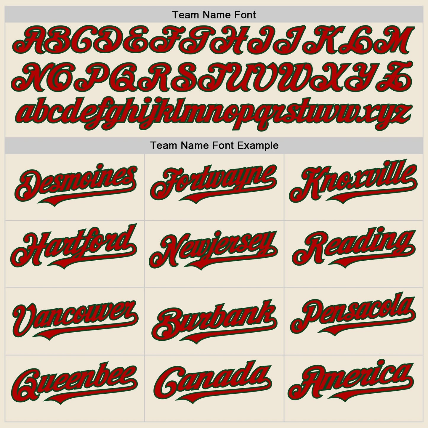 Custom Cream Red-Green Line Authentic Baseball Jersey view 4