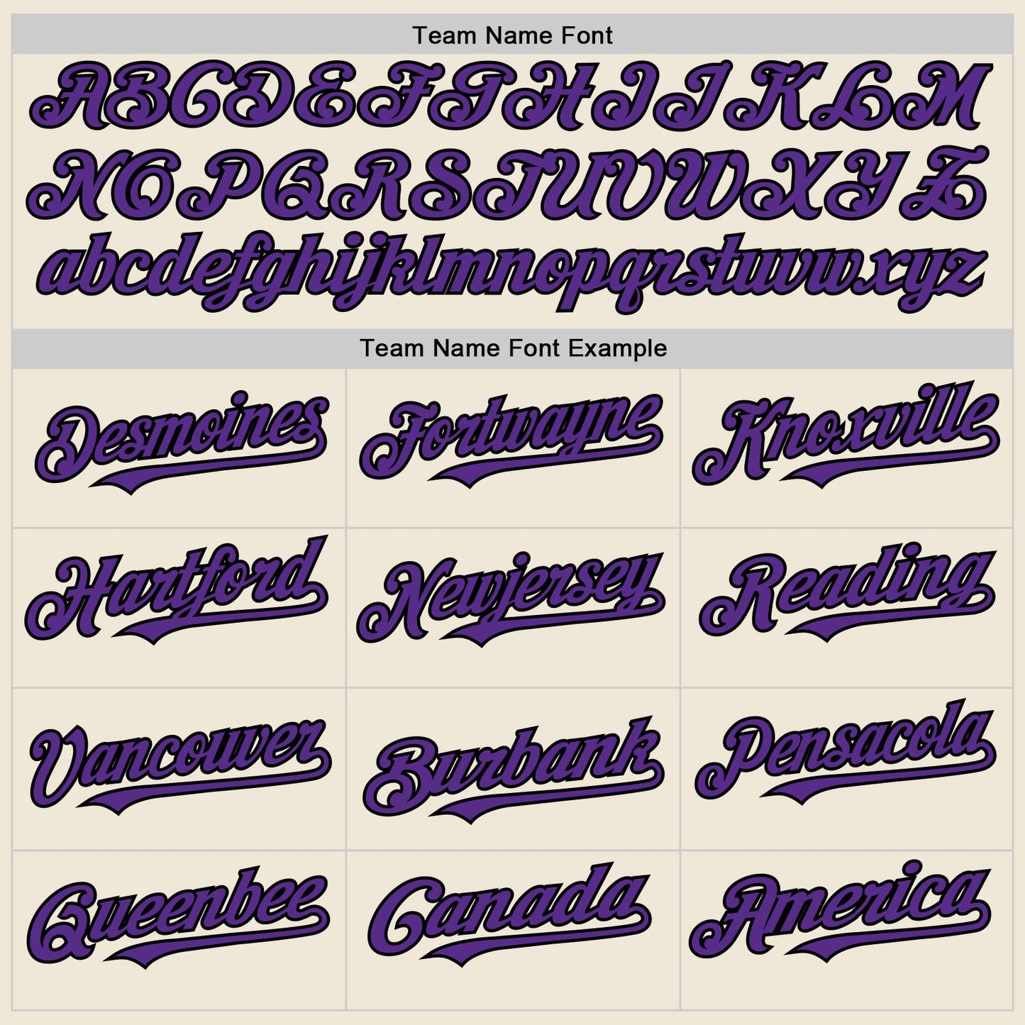 Custom Cream Purple-Black Line Authentic Baseball Jersey view 4