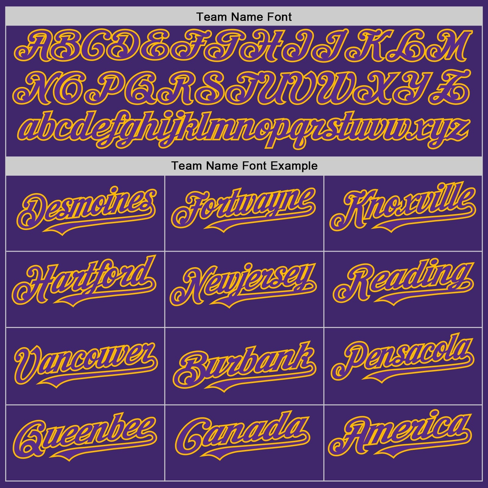 Custom Purple Gold Line Authentic Baseball Jersey view 4