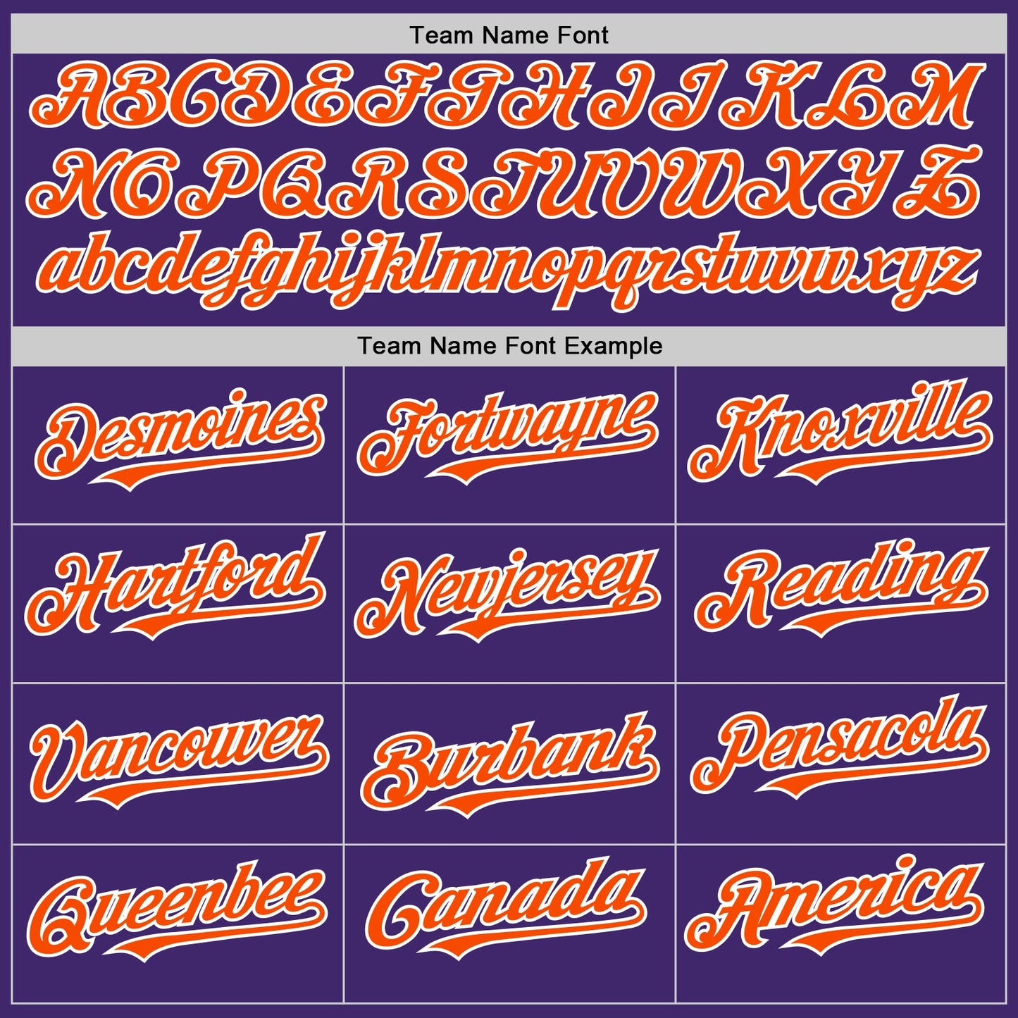 Custom Purple Orange-White Line Authentic Baseball Jersey view 4