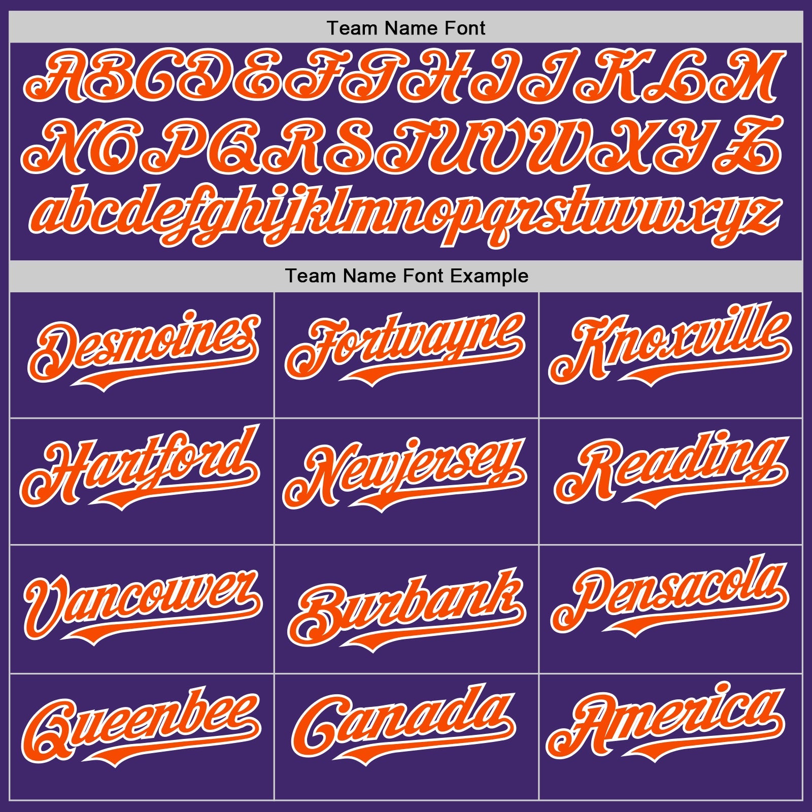 Custom Purple Orange-White Line Authentic Baseball Jersey view 4