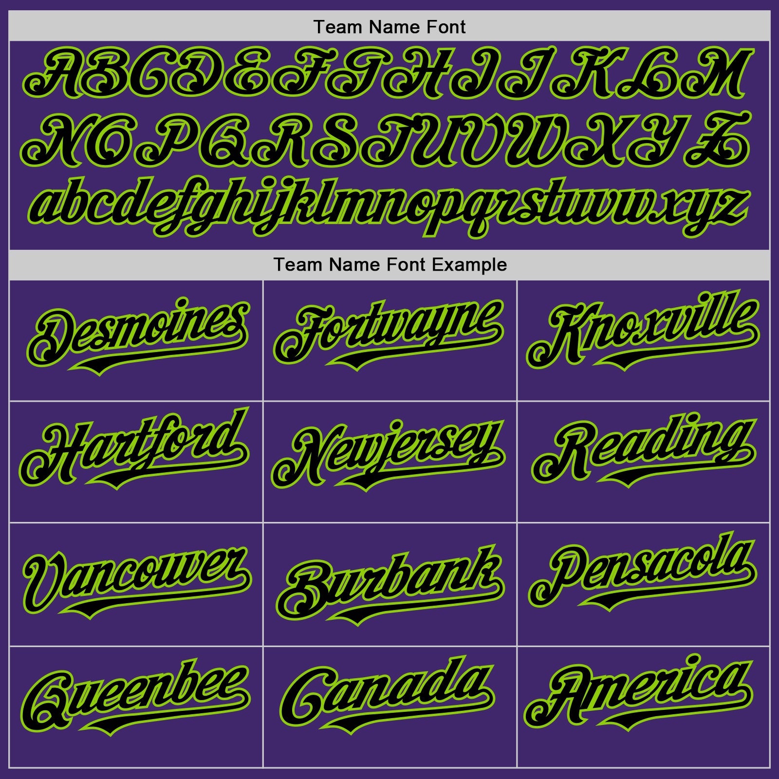 Custom Purple Black-Neon Green Line Authentic Baseball Jersey view 4