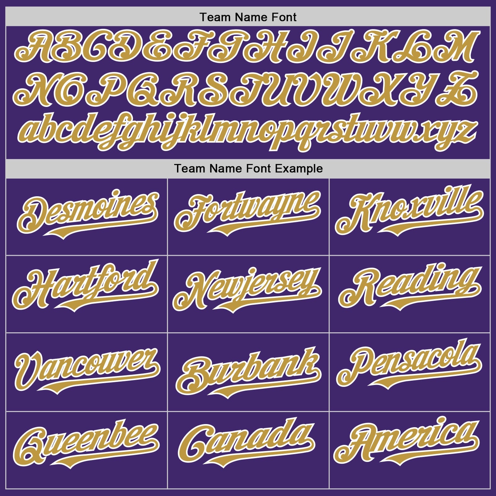 Custom Purple Old Gold-White Line Authentic Baseball Jersey view 4