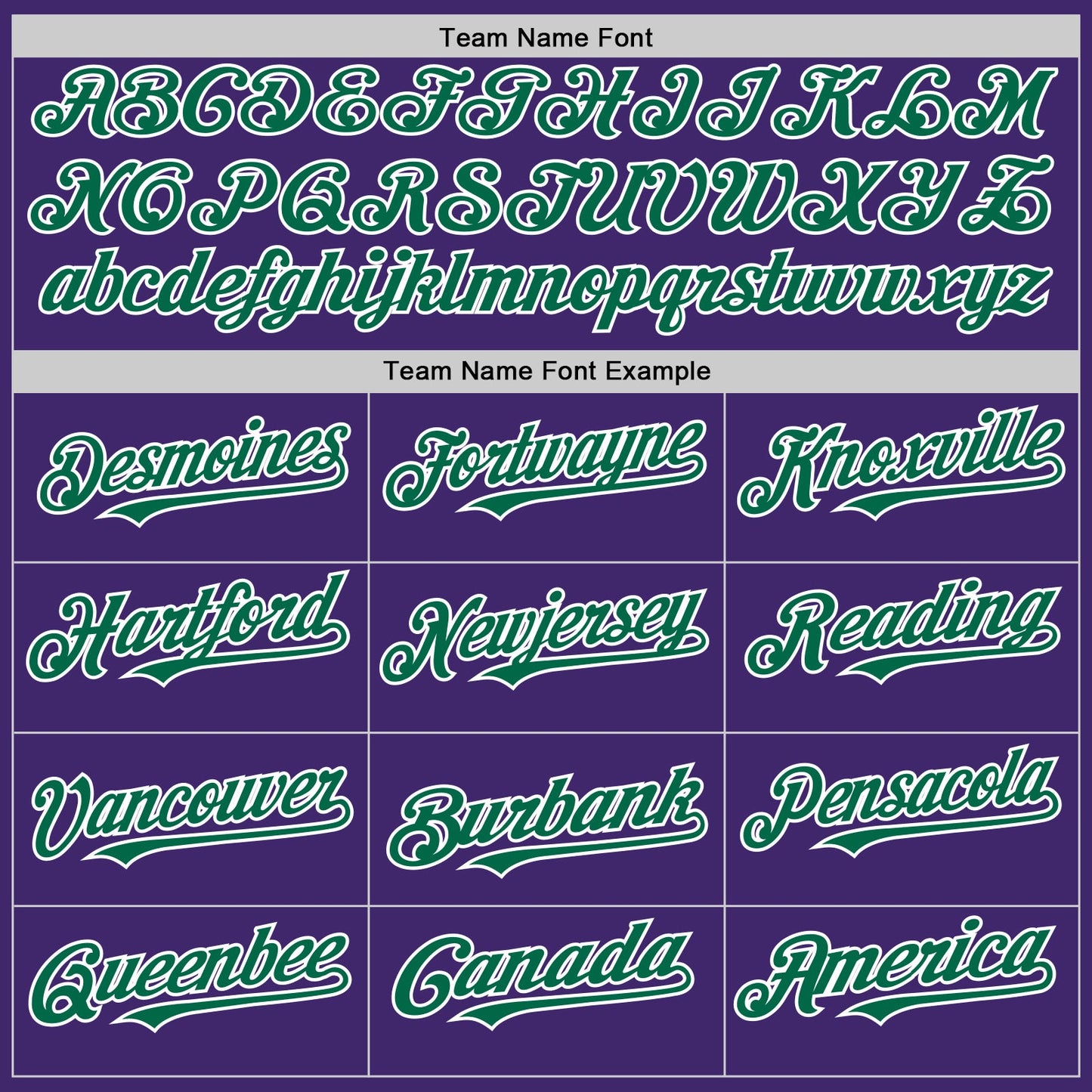 Custom Purple Kelly Green-White Line Authentic Baseball Jersey view 4