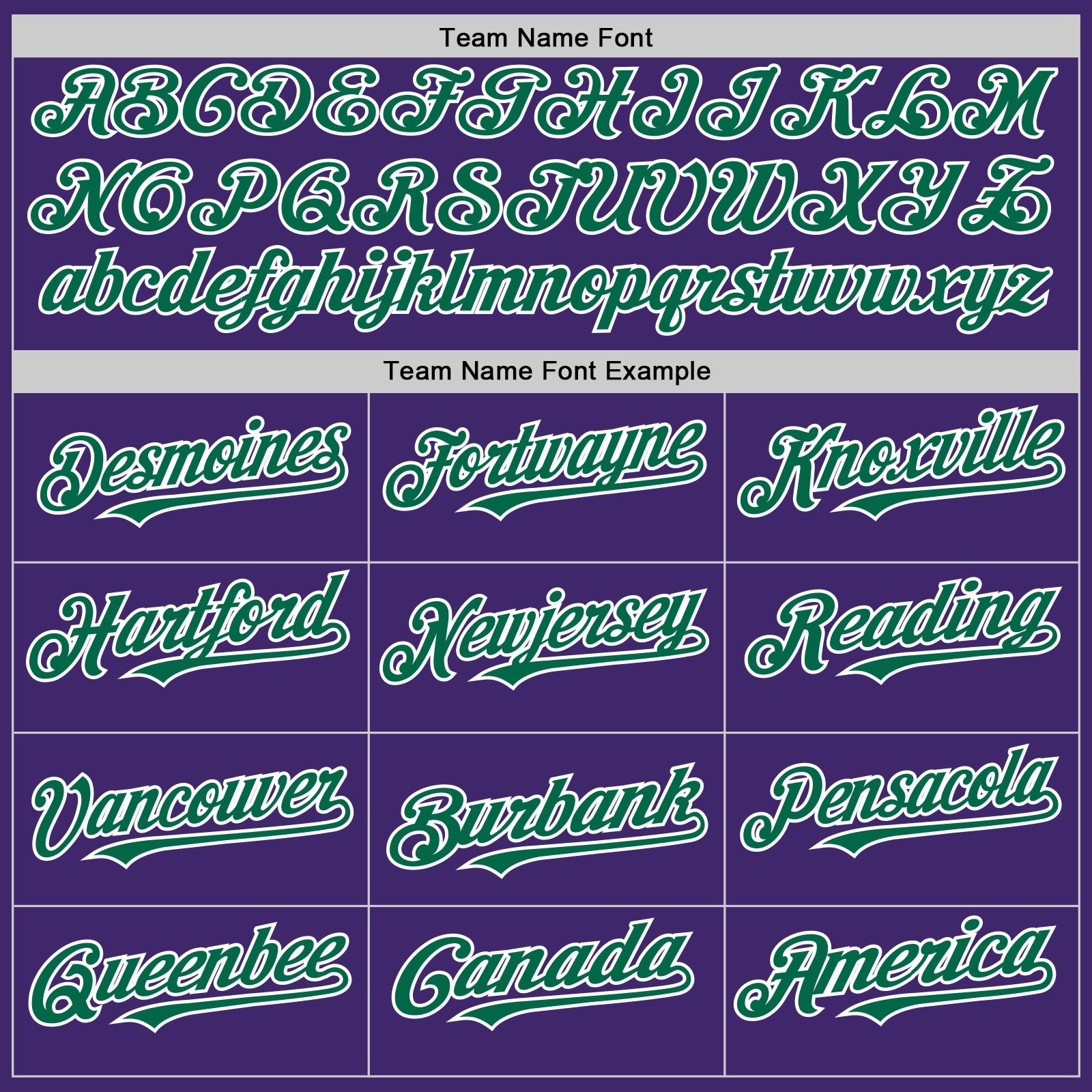 Custom Purple Kelly Green-White Line Authentic Baseball Jersey view 4