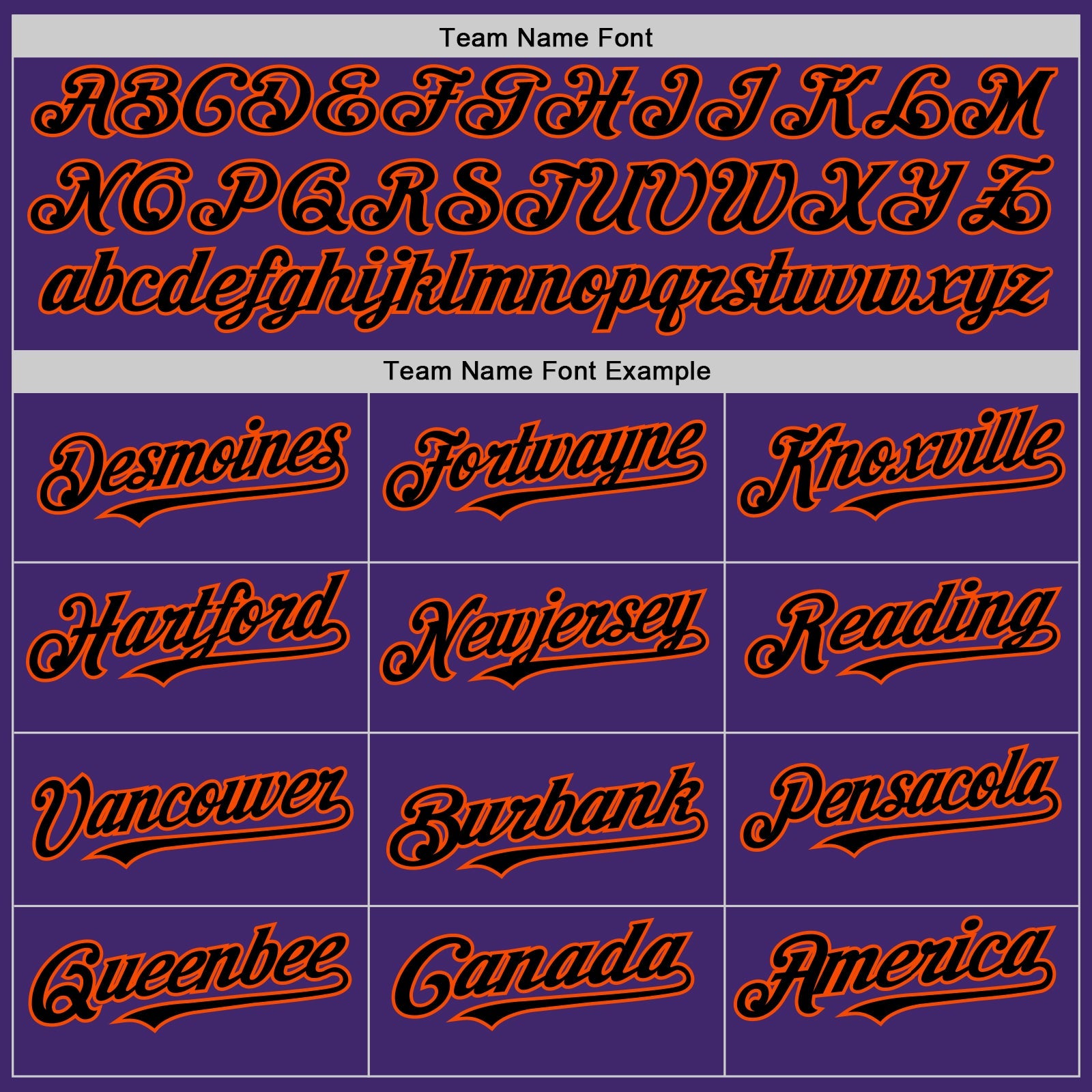 Custom Purple Black-Orange Line Authentic Baseball Jersey view 4