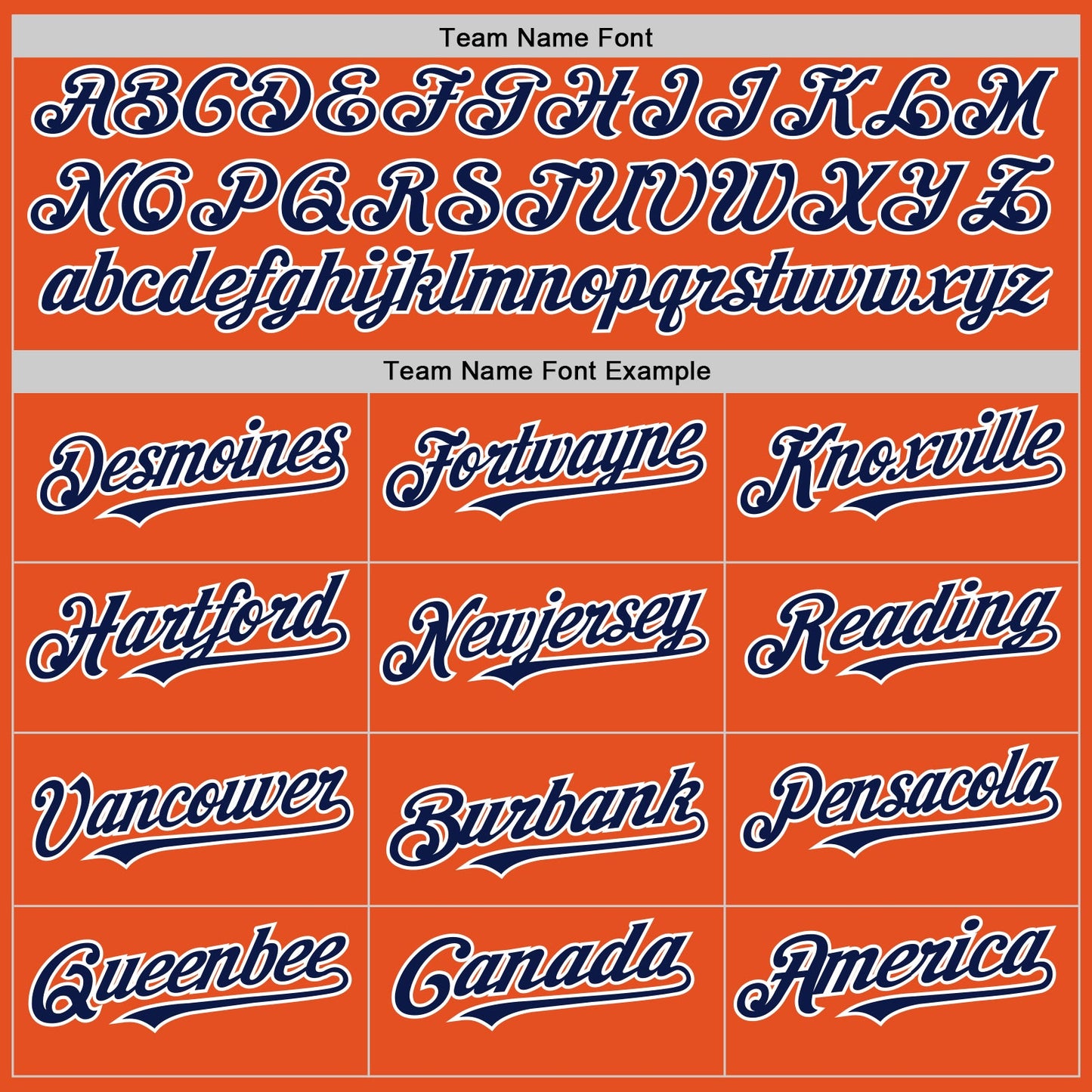 Custom Orange Navy-White Line Authentic Baseball Jersey view 4