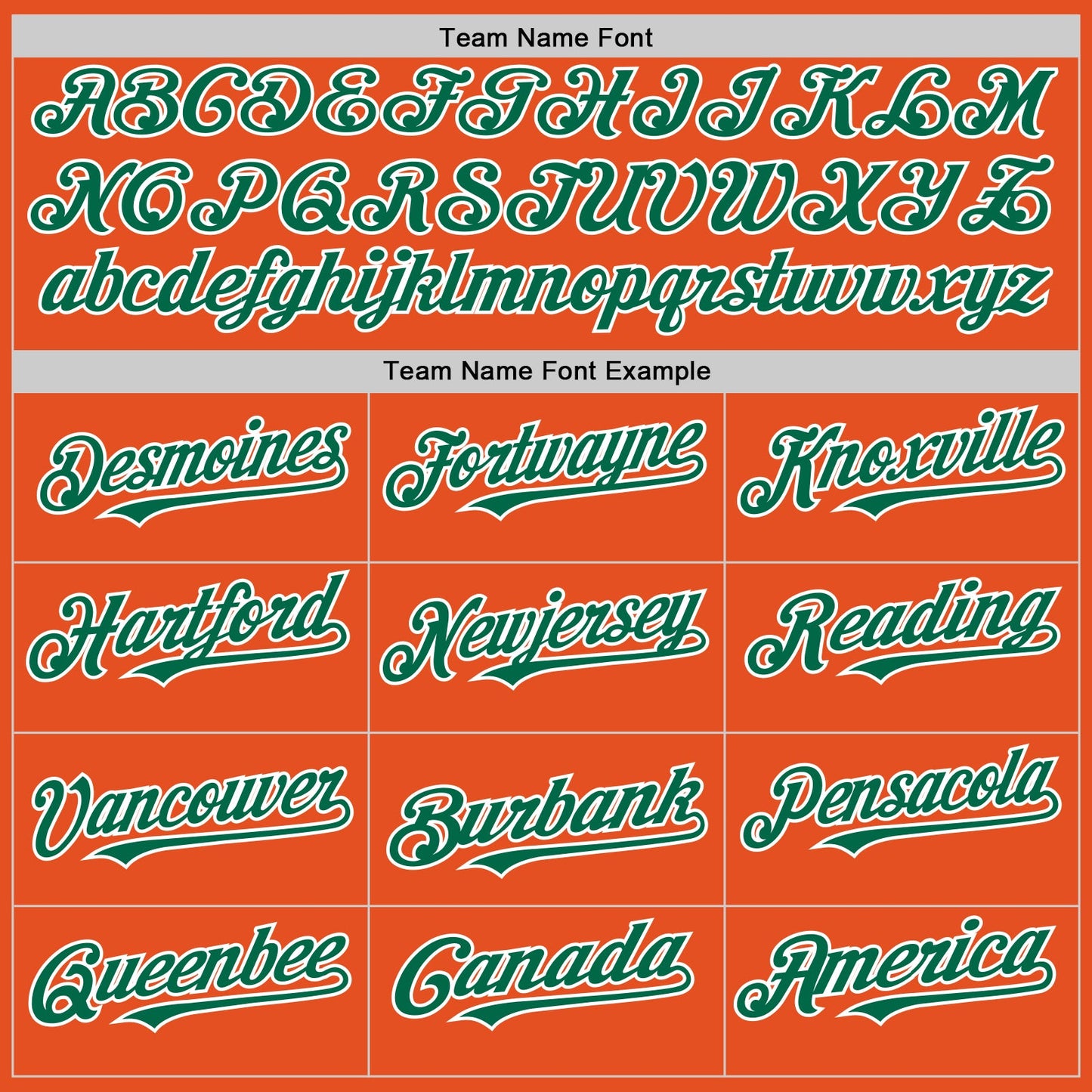 Custom Orange Kelly Green-White Line Authentic Baseball Jersey view 4
