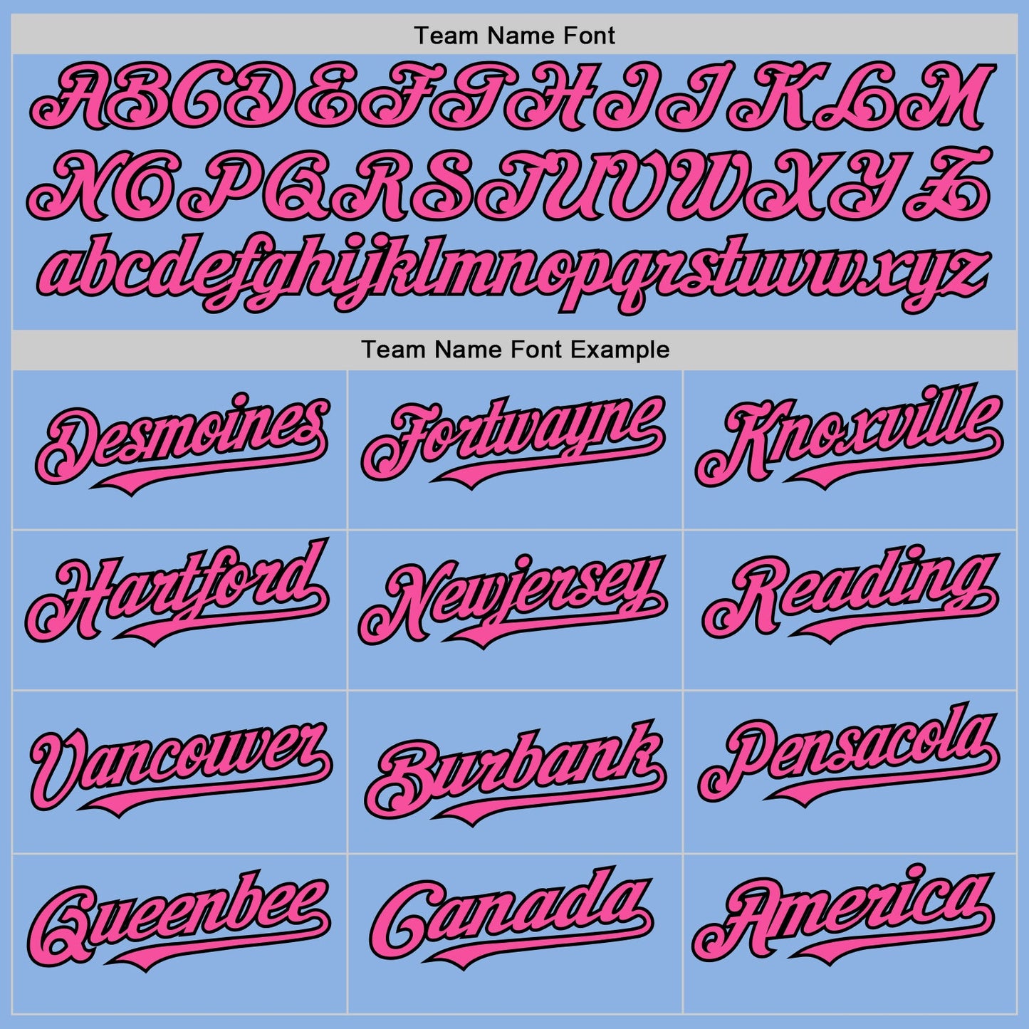 Custom Light Blue Pink-Black Line Authentic Baseball Jersey view 4