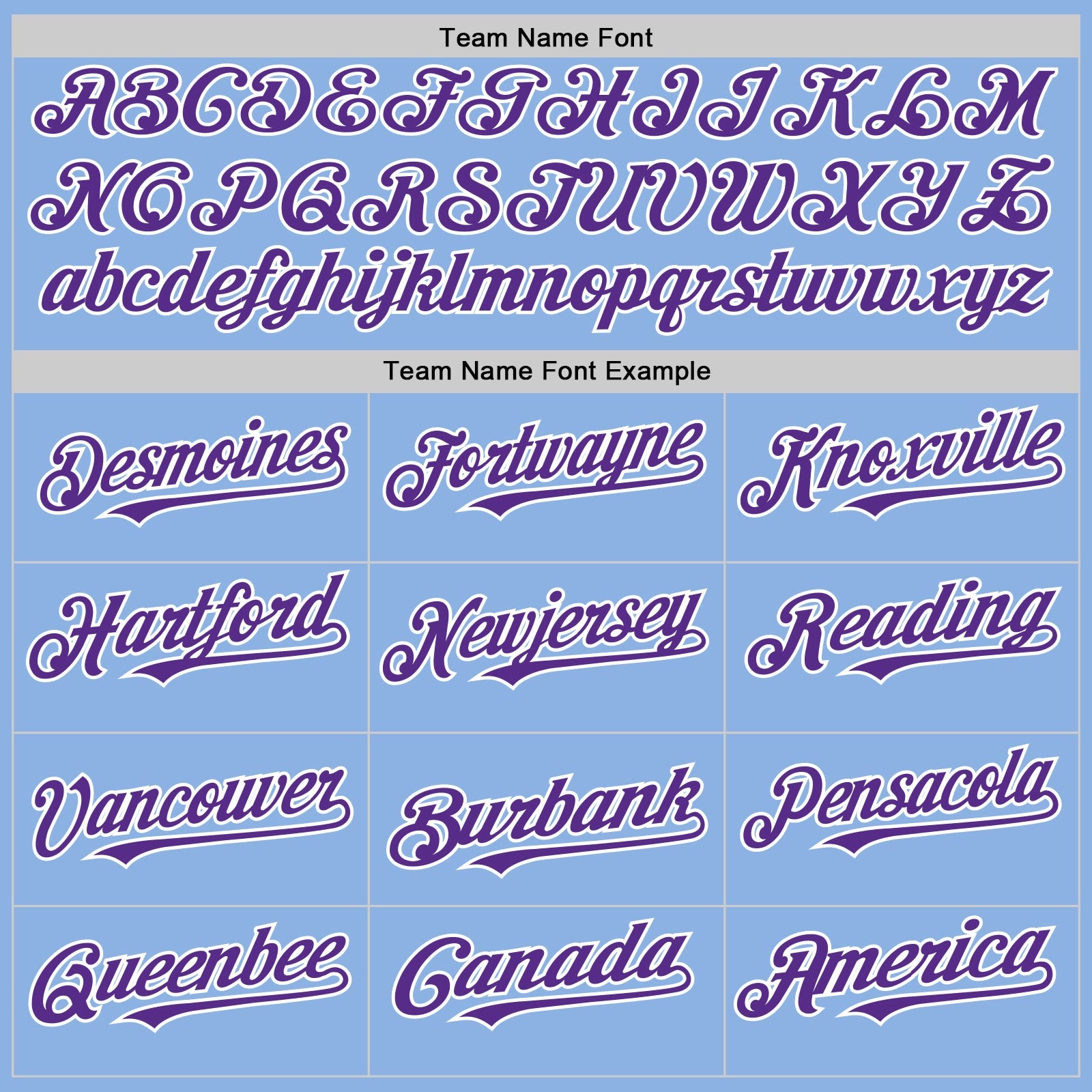 Custom Light Blue Purple-White Line Authentic Baseball Jersey view 4