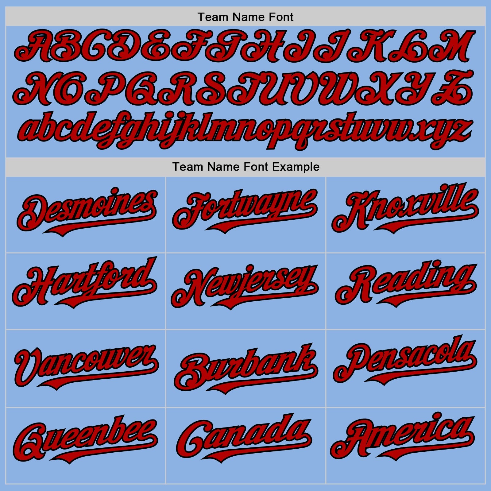 Custom Light Blue Red-Black Line Authentic Baseball Jersey view 4
