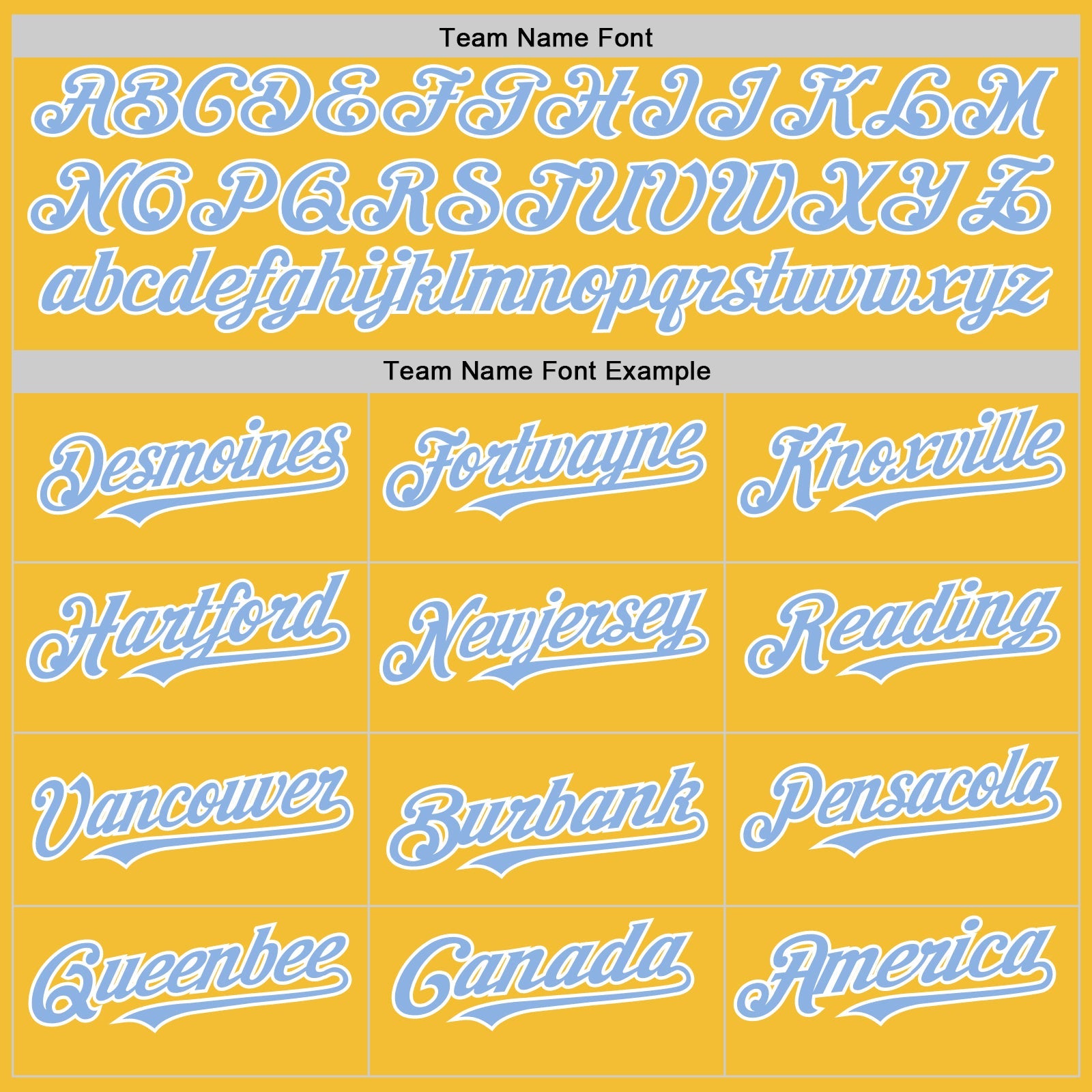 Custom Gold Light Blue-White Line Authentic Baseball Jersey view 4