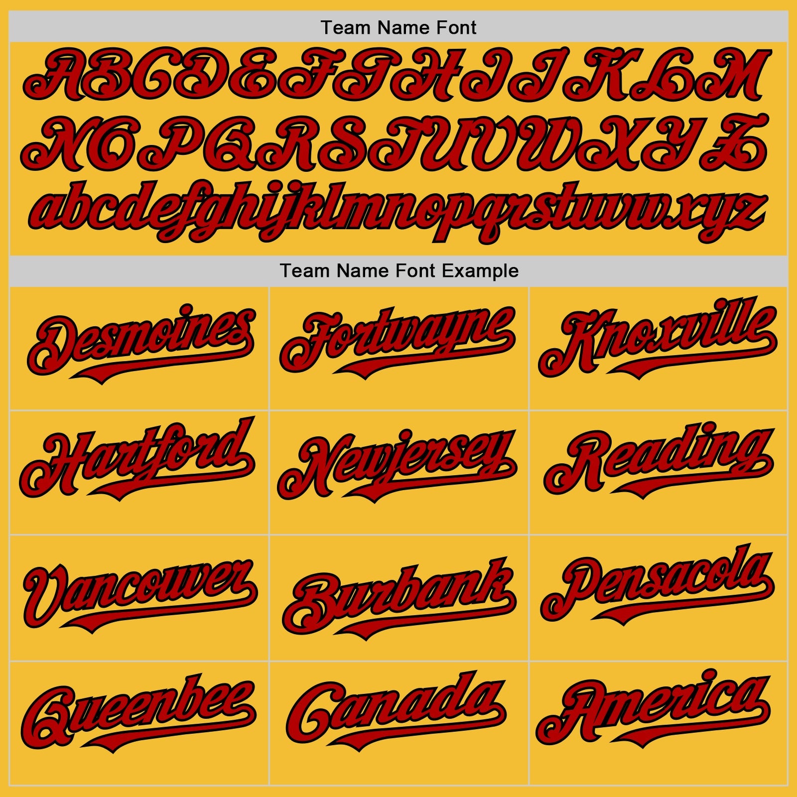 Custom Gold Red-Black Line Authentic Baseball Jersey view 4