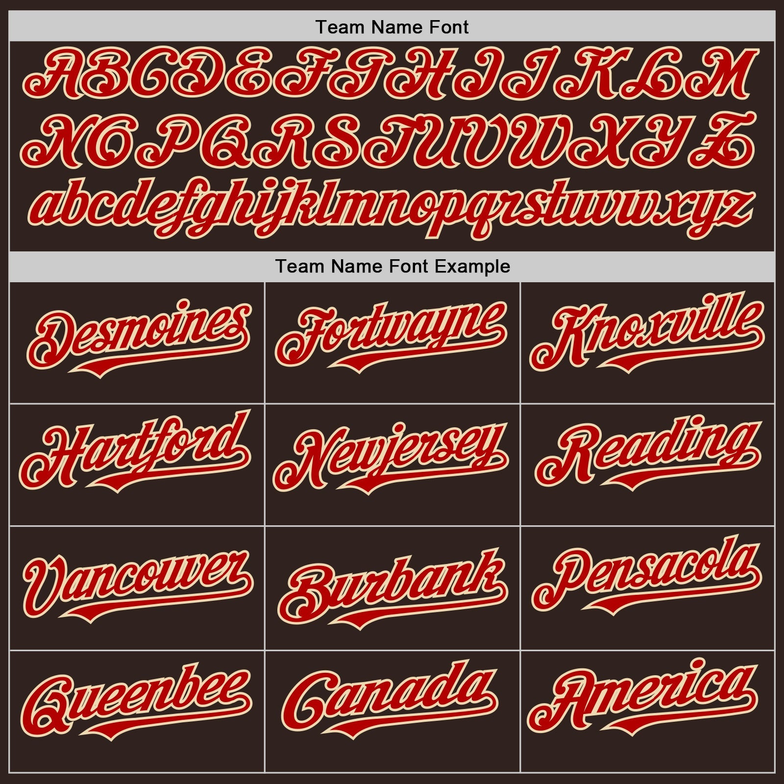 Custom Brown Red-Cream Line Authentic Baseball Jersey view 4